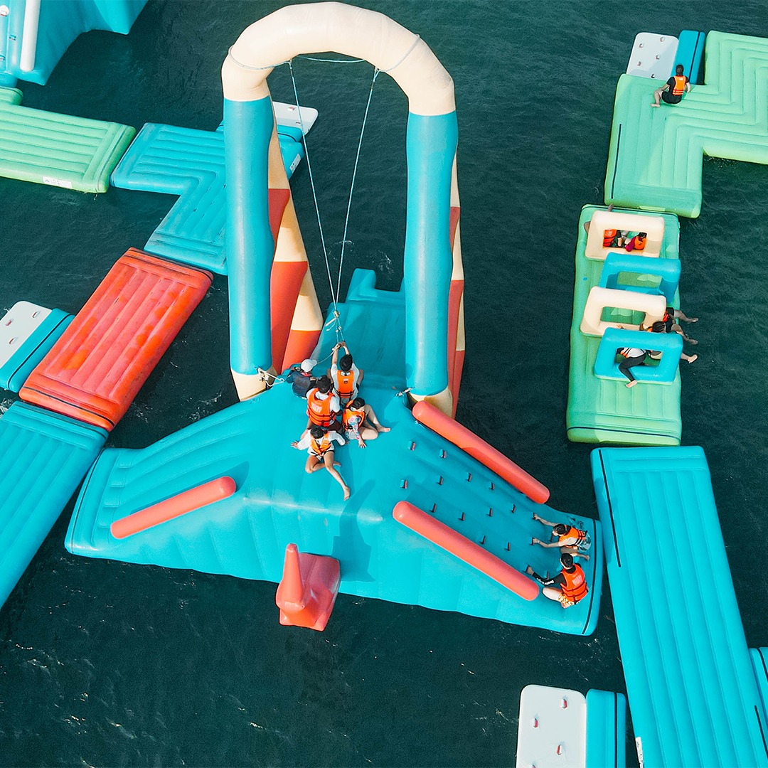 Wanna know what it’s like visiting... - Inflatable Island Ph