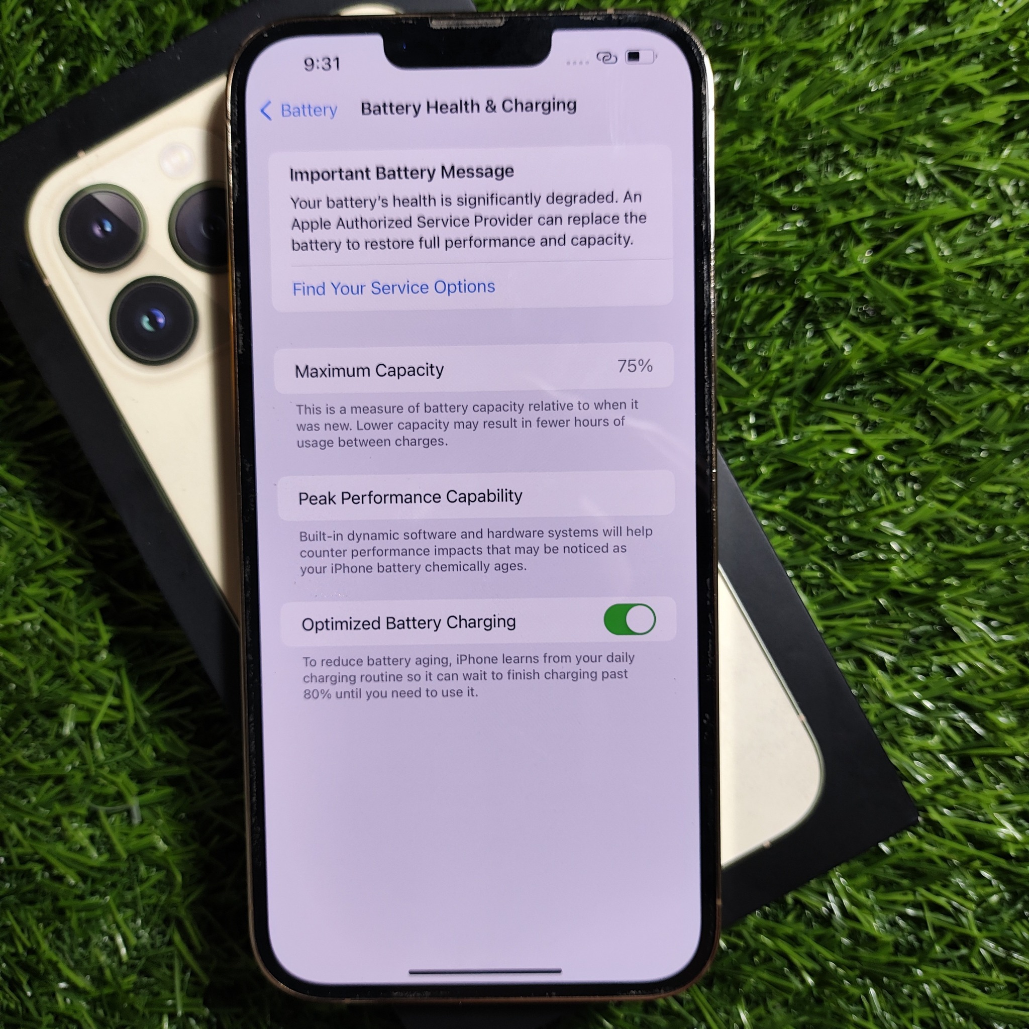 256gb 13 Pro Like New Unlocked 75% Battery ?