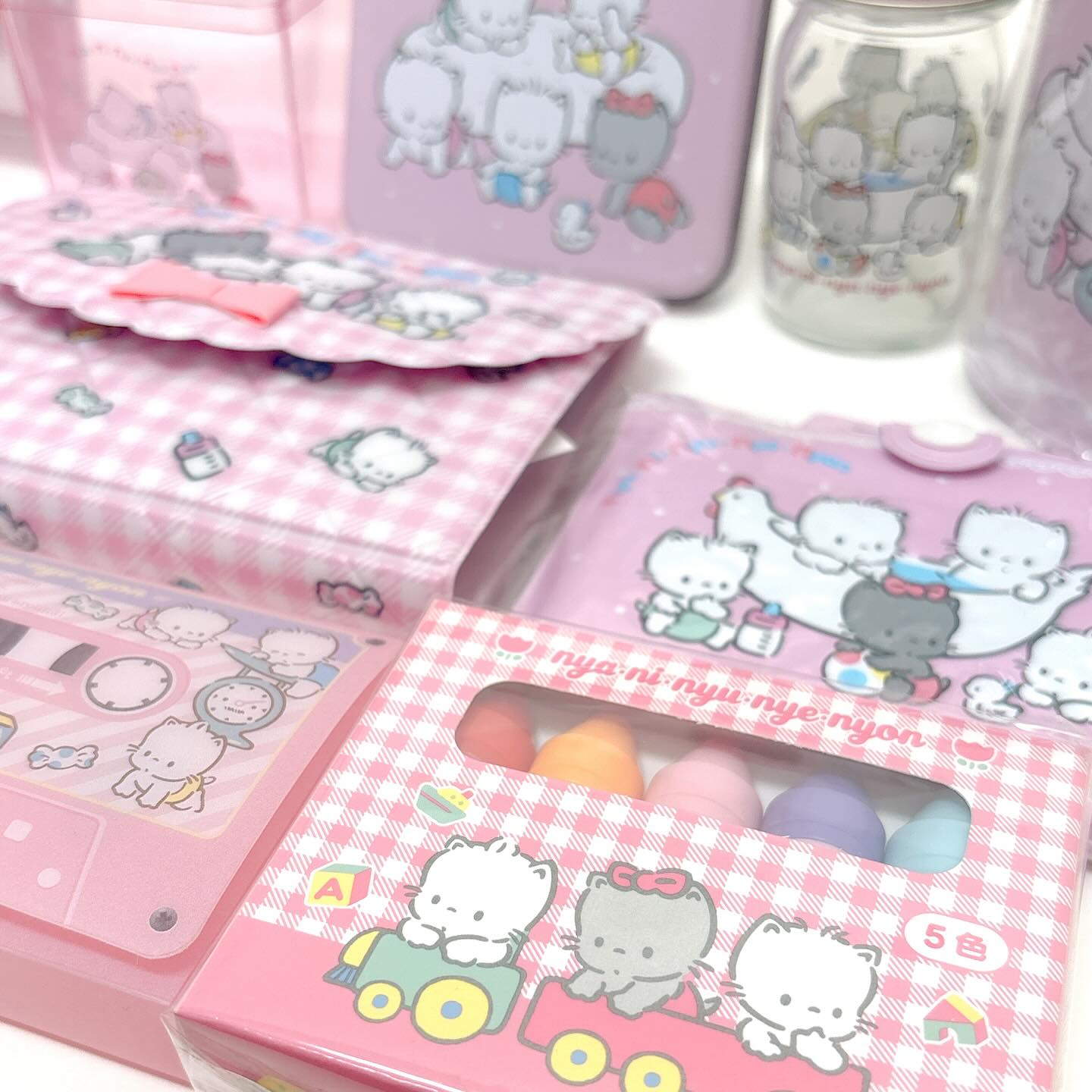 nya・ni・nyu・nye・nyon🐱🍼 ニャニィニュニェニョングッズ色々UPしま