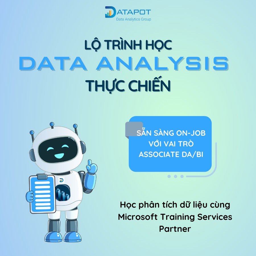 Bắt đầu làm việc với vai... - Datapot Analytics Training | Facebook