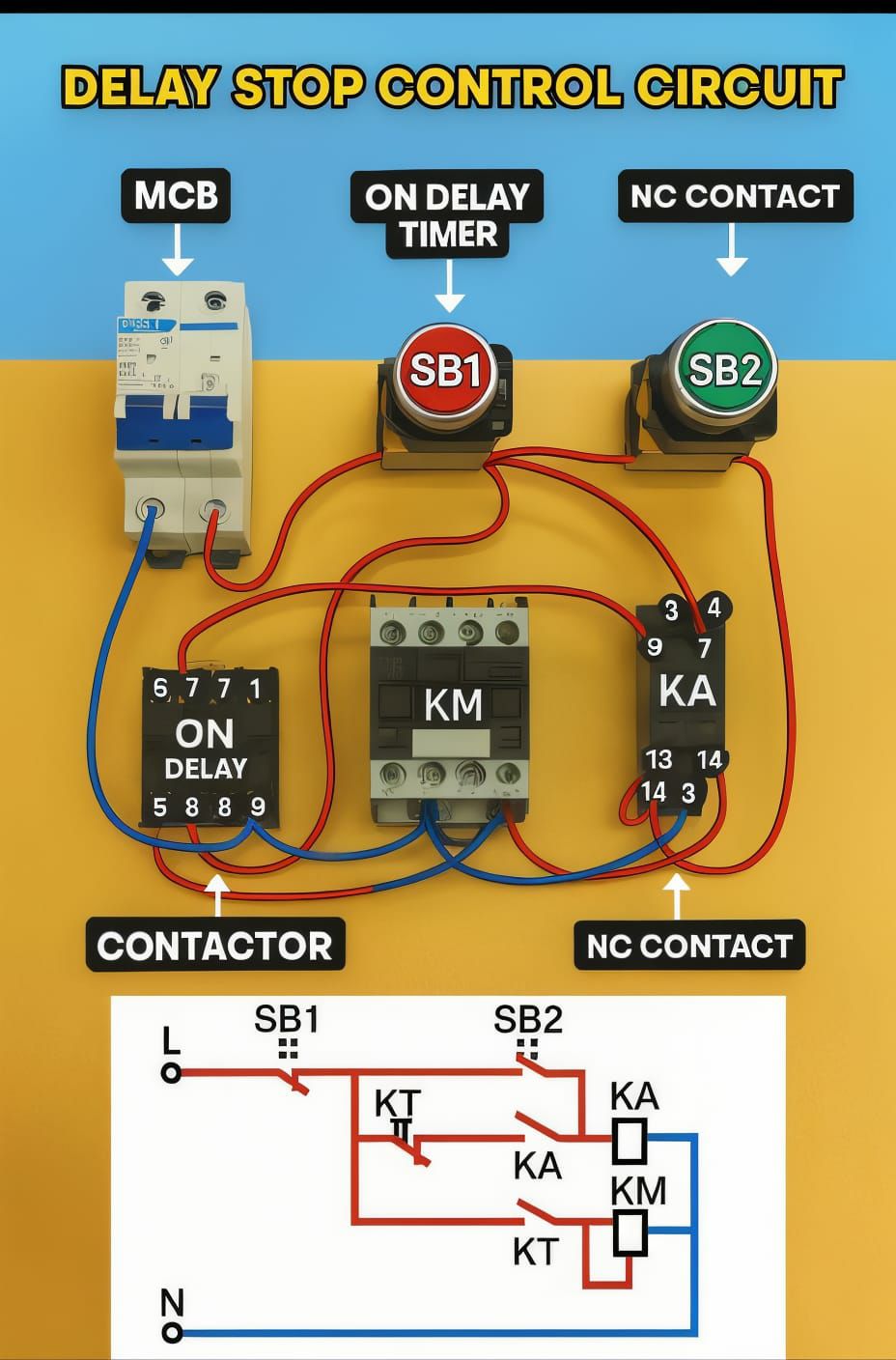 electronic all for you | Delay Stop Control Circuit | Facebook