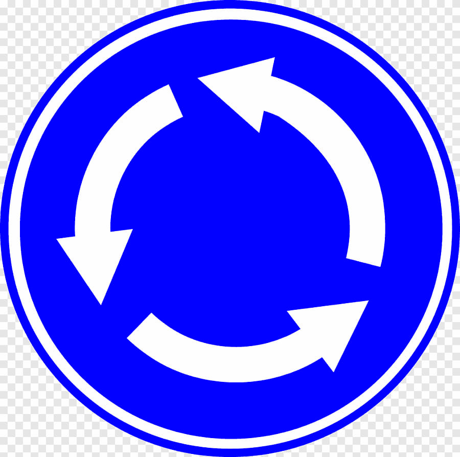 RTO Medium - Daily Road Safety Tips Compulsory Roundabout... | Facebook
