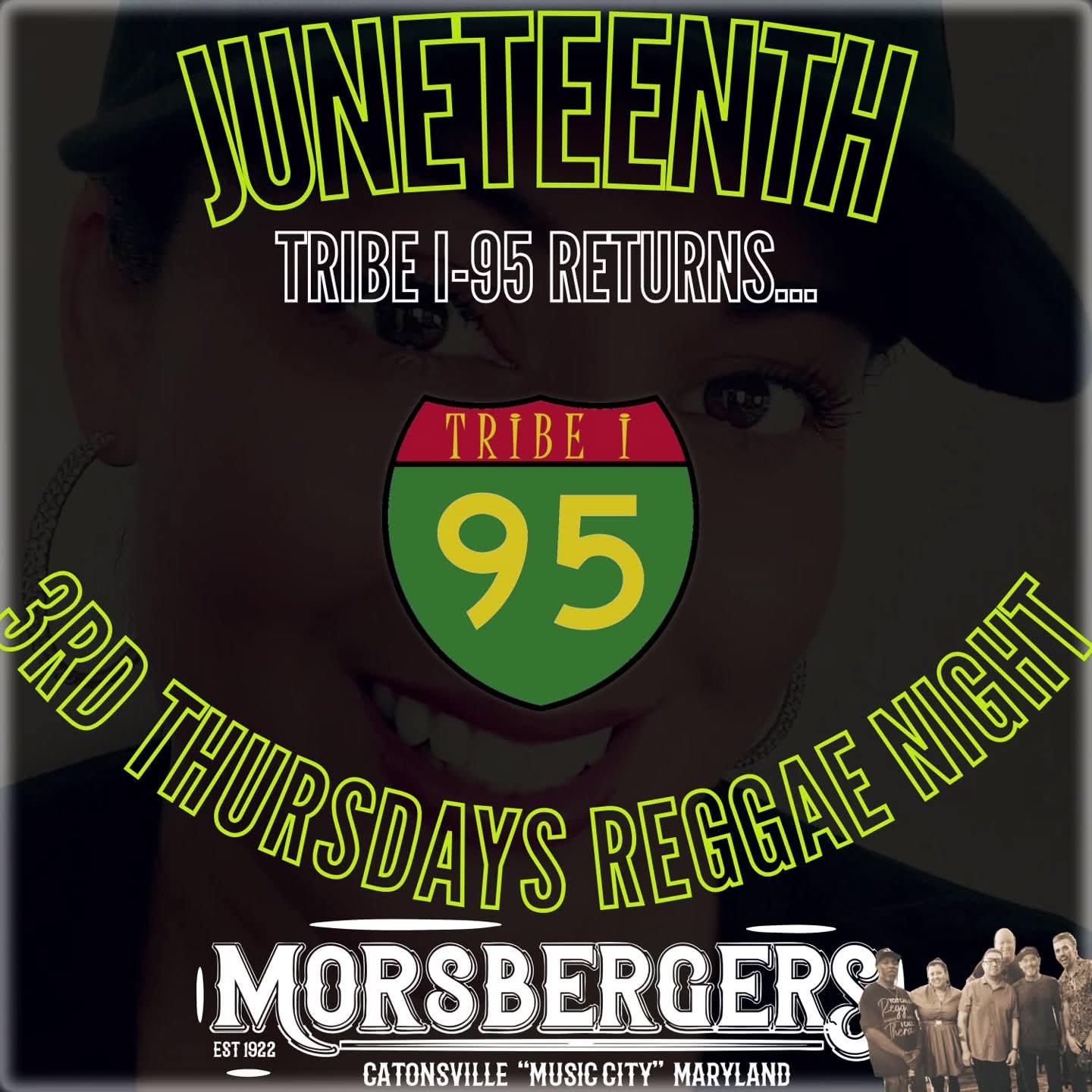 3rd Thursday Reggae Night at Morsbergers Tavern