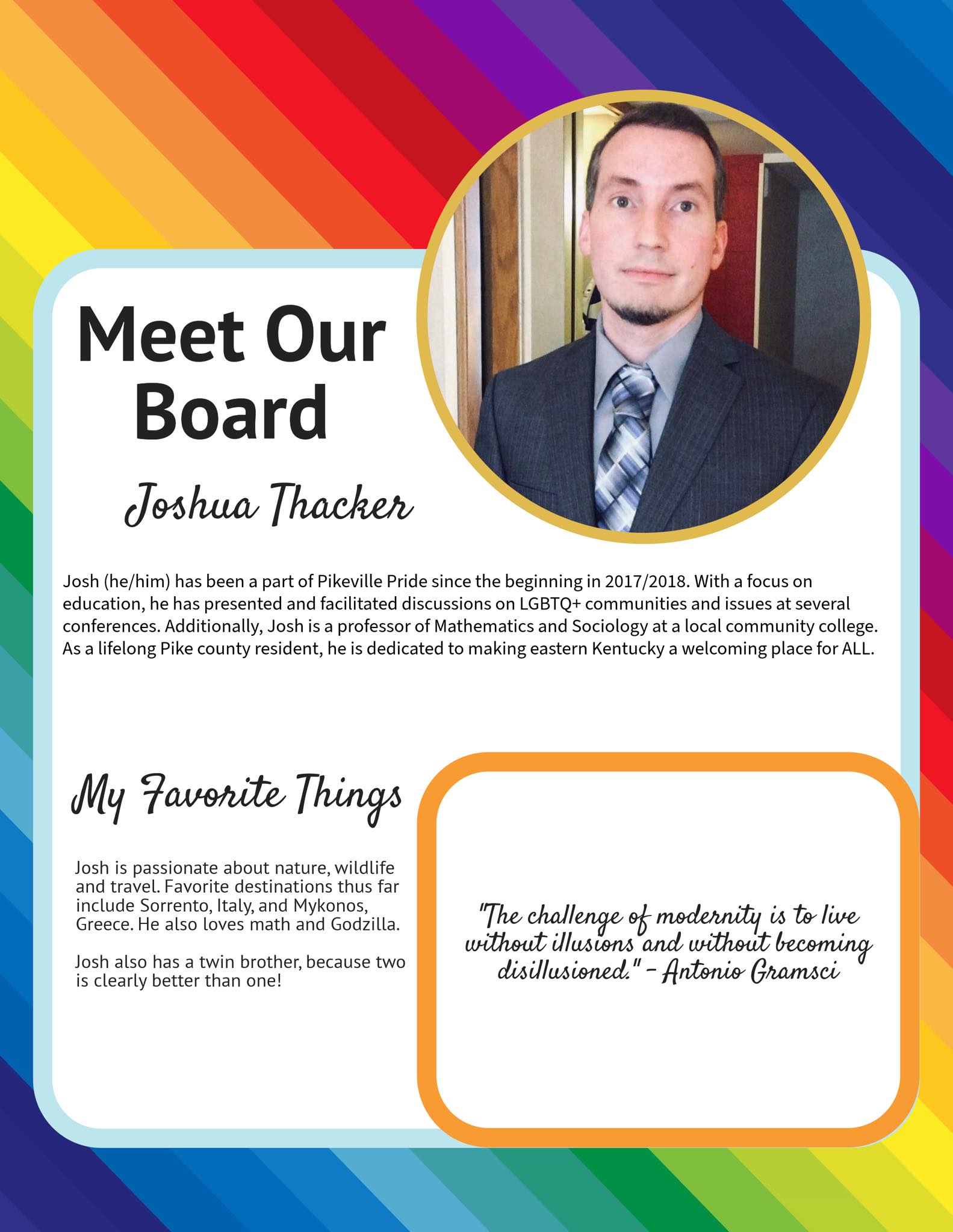 Pikeville Pride - MEET OUR BOARD If you’ve ever...