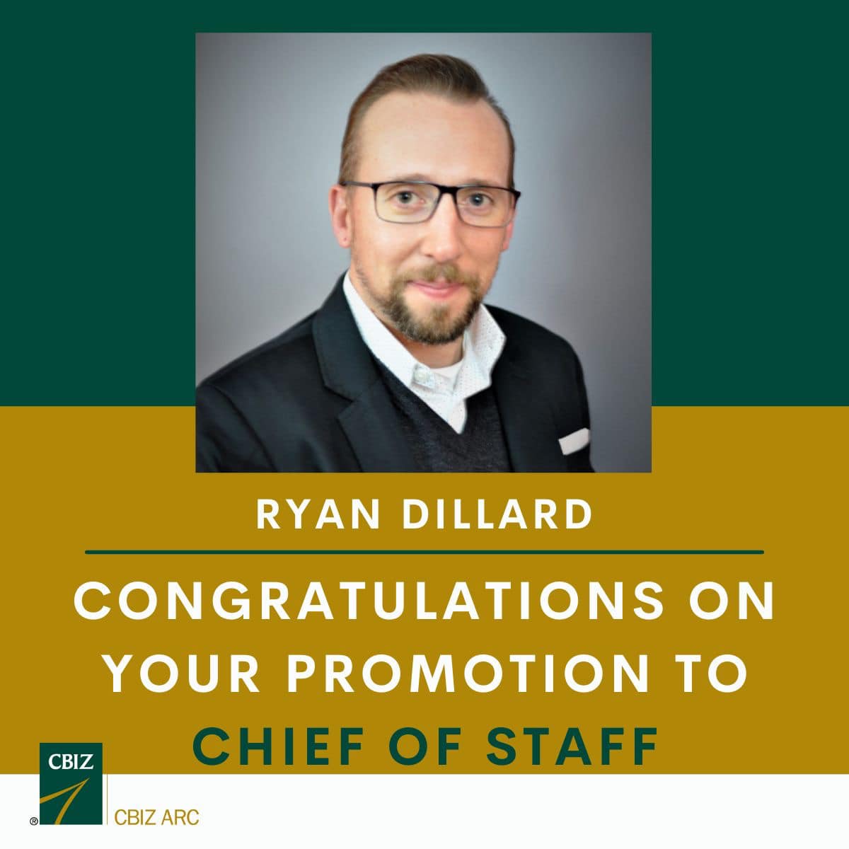 CBIZ - Congratulations Ryan Dillard on your new role as the Chief of ...