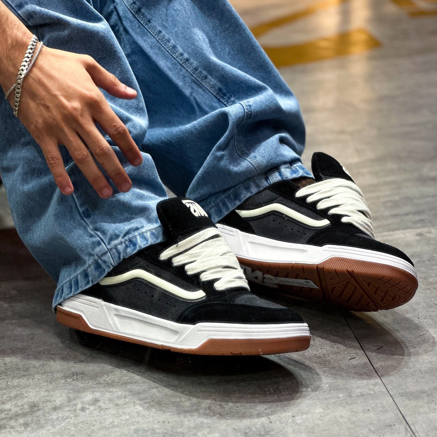 Vans Hylane Nineties Black ? shop: https://s.shopee.ph/1BCAtKh1Mc 