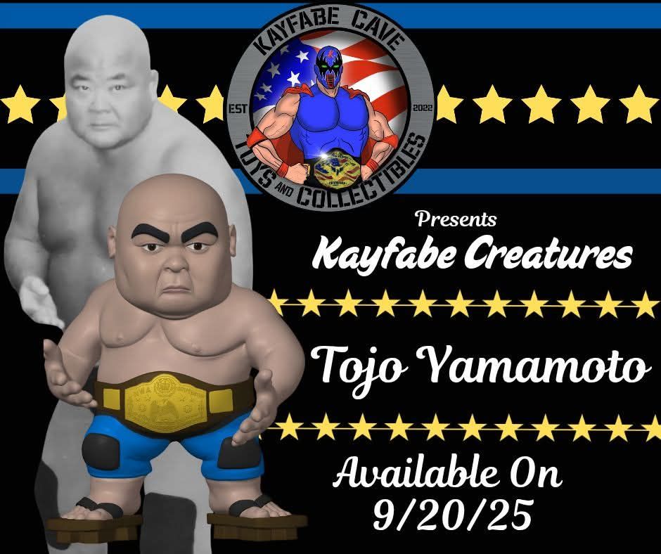 Kayfabe Cave - Okay guys there are only 10 Tojo figures... | Facebook
