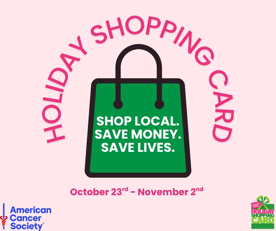 🎉 Just 3... - American Cancer Society Holiday Shopping Card | Facebook