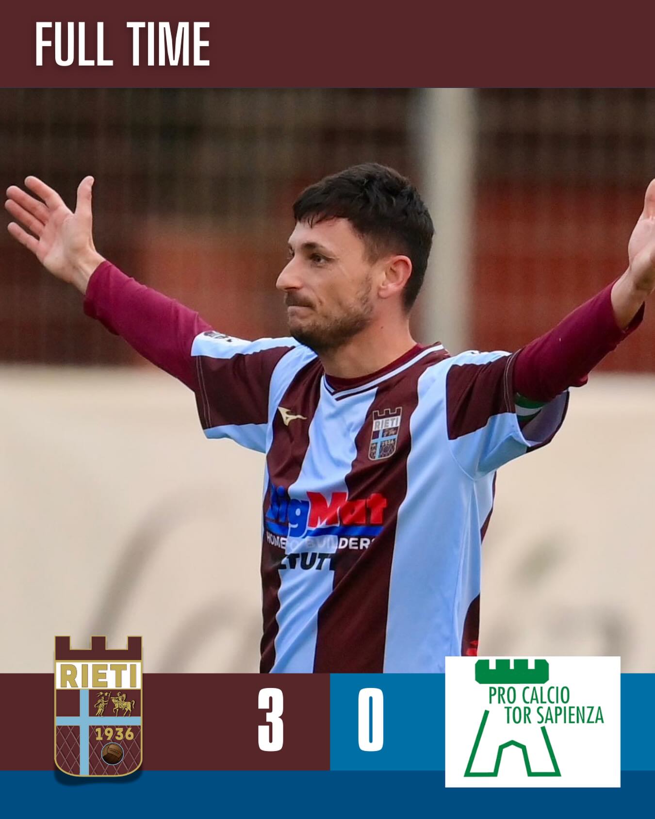 FC - ⚽️ 𝟏𝟒ª 𝑮𝒊𝒐𝒓𝒏𝒂𝒕𝒂 – 𝑬𝒄𝒄𝒆𝒍𝒍𝒆𝒏𝒛𝒂 FC Rieti 1936 3-0 Pro Calcio Tor ...