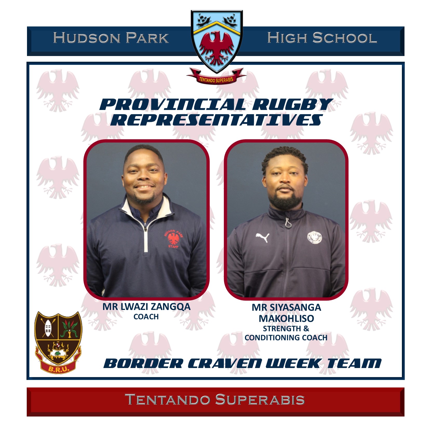 BORDER RUGBY Congratulations to... - Hudson Park High School | Facebook