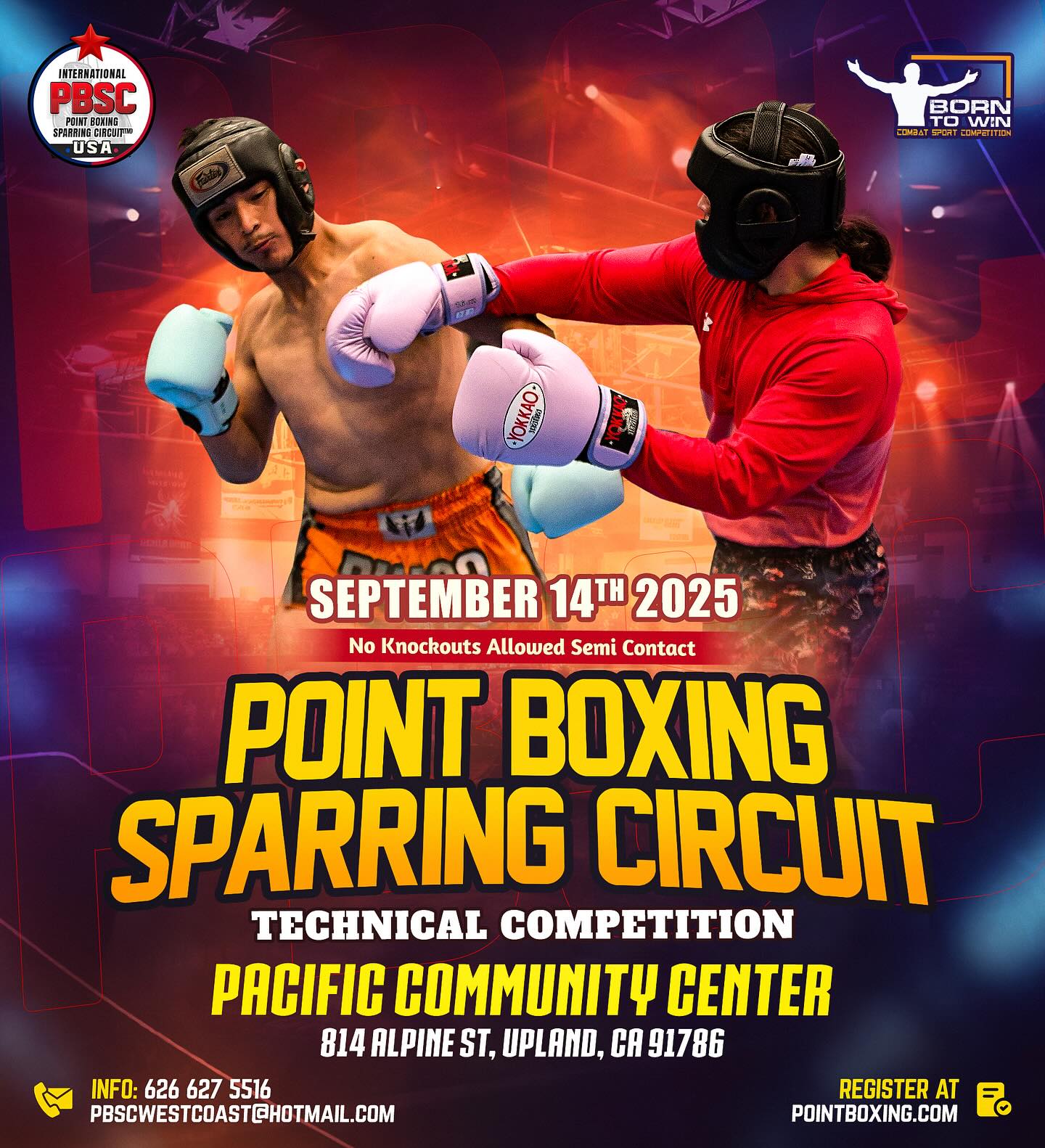 Point Boxing Sparring Circuit Global | Ontario CA