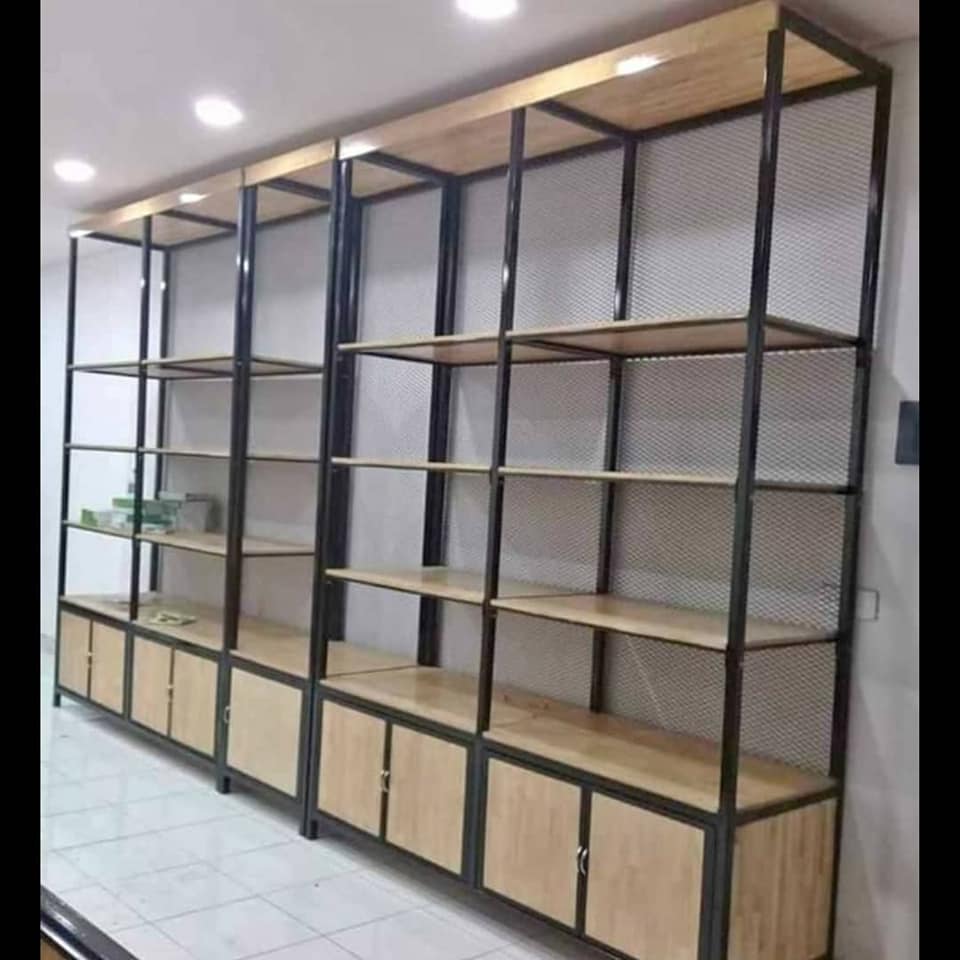 Aneka rak untuk segala macam... - Rombong gerobak unik murah