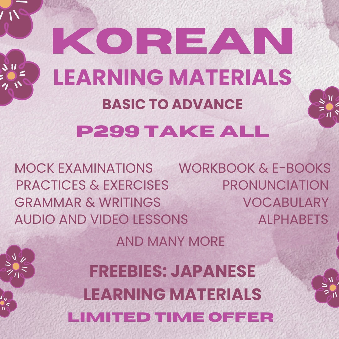 Korean Language Learning Materials