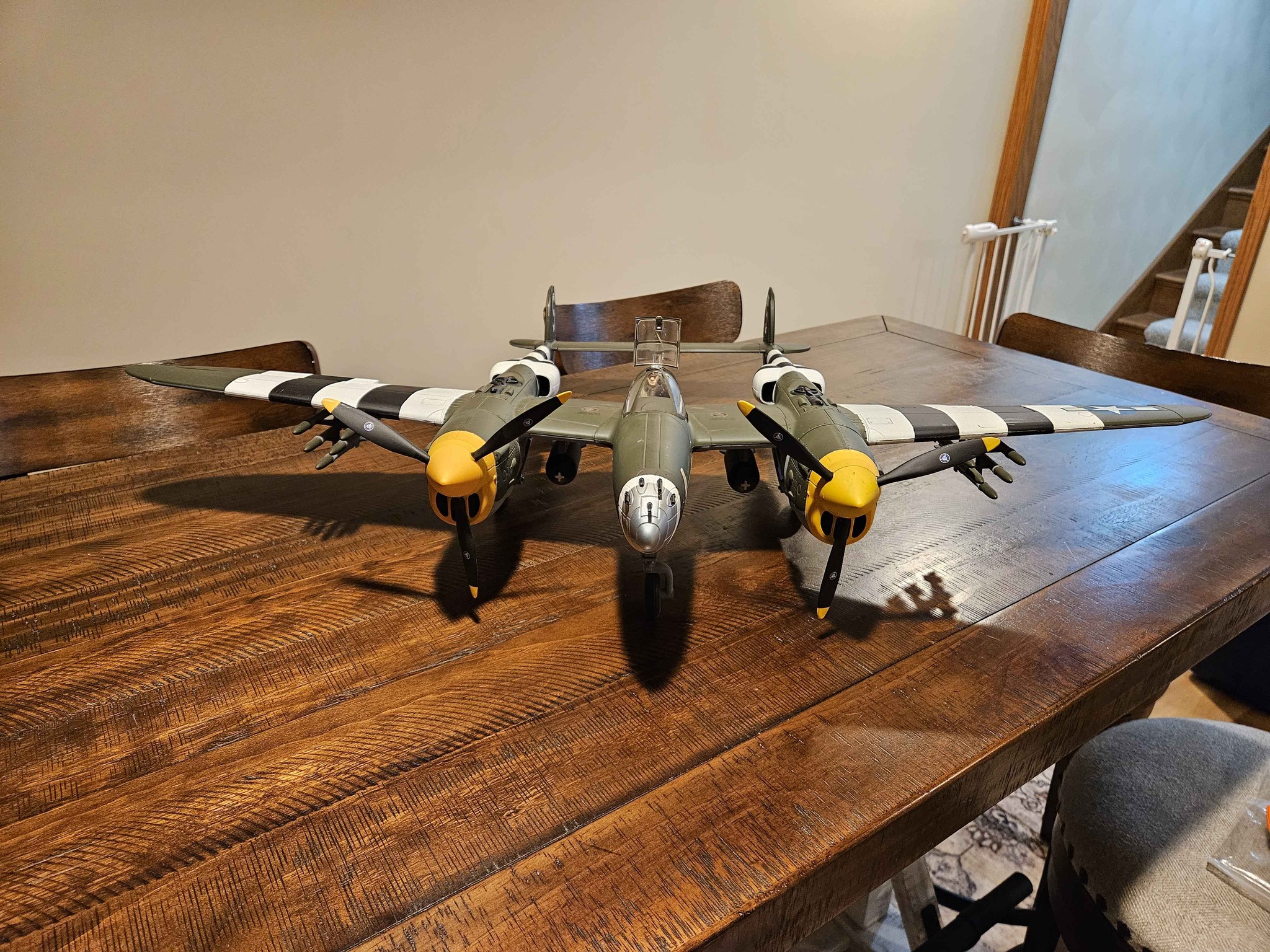 1:18 Scale P-38 Lockheed Lightning WWII Plane. 21st Century Model/Toy ...