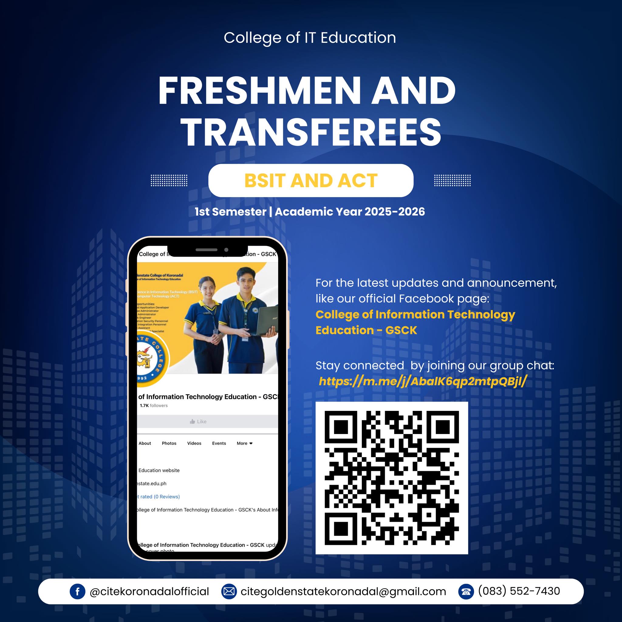 𝐁𝐒𝐈𝐓 & 𝐀𝐂𝐓 𝐅𝐑𝐄𝐒𝐇𝐌𝐄𝐍 𝐀𝐍𝐃 𝐓𝐑𝐀𝐍𝐒𝐅𝐄𝐑𝐄𝐄𝐒⁣⁣ ⁣⁣ We’ve made it easier for you ...
