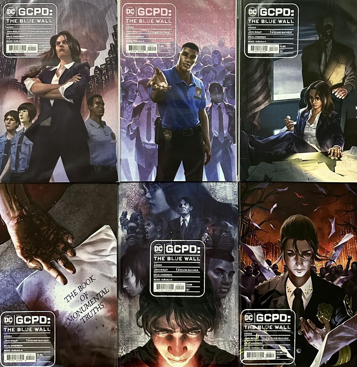 616 Comics - Complete Set GCPD: The Blue Wall #1-6 (2023)...