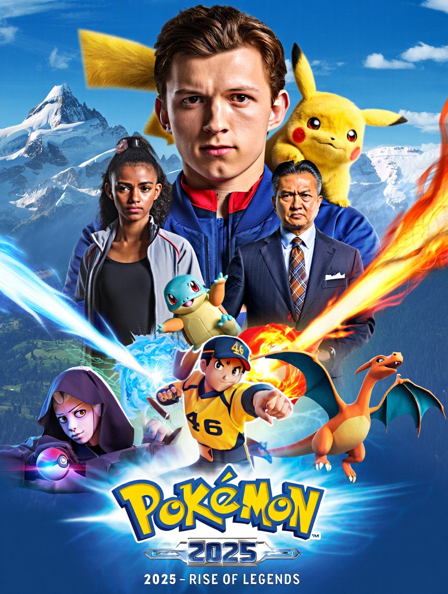 HD - 🎬 POKÉMON Tom Holland | Awkwafina | Ken Watanabe | Millie Bobby ...