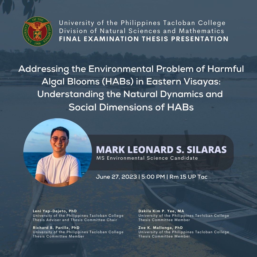 UP Tacloban College - Division of Natural Sciences and Mathematics ...