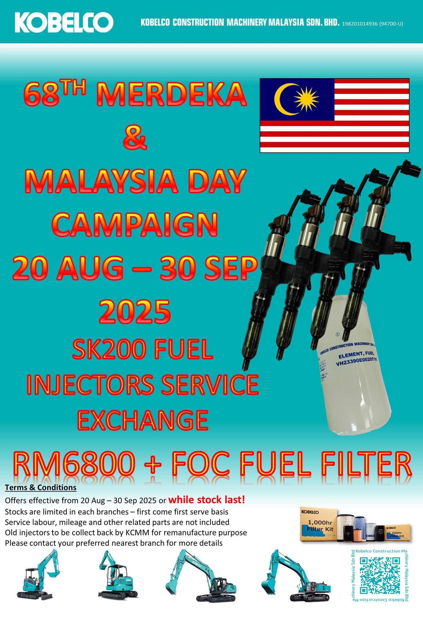 💪🔵 The... - Kobelco Construction Machinery Malaysia Sdn. Bhd. | Facebook
