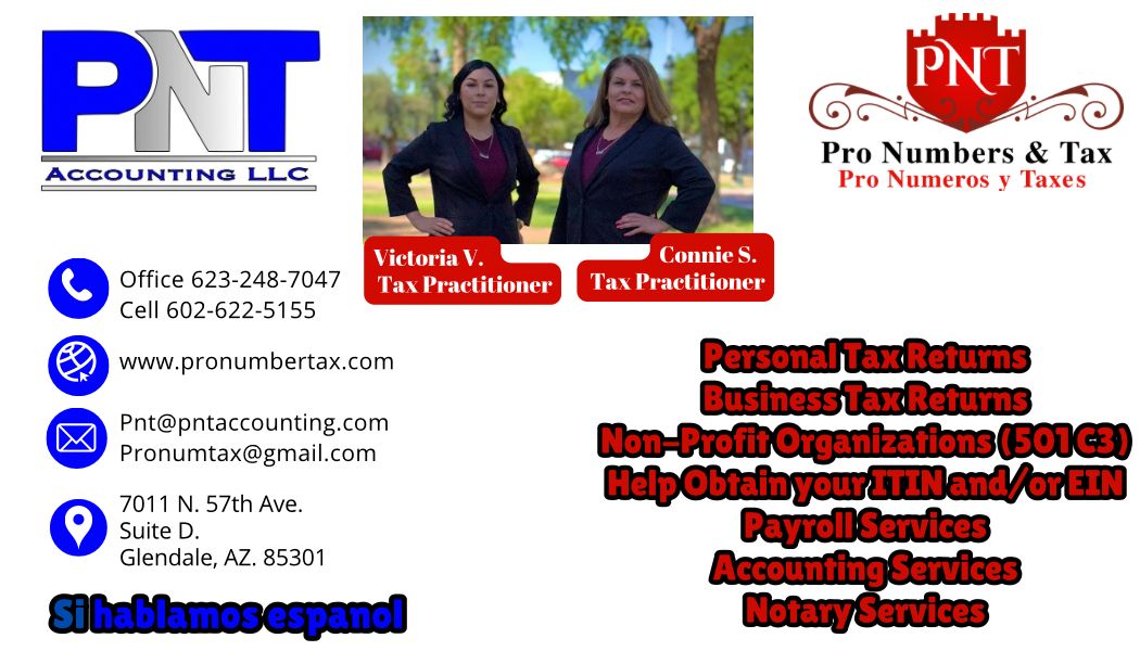 Pro Numbers & Tax LLC | Glendale AZ