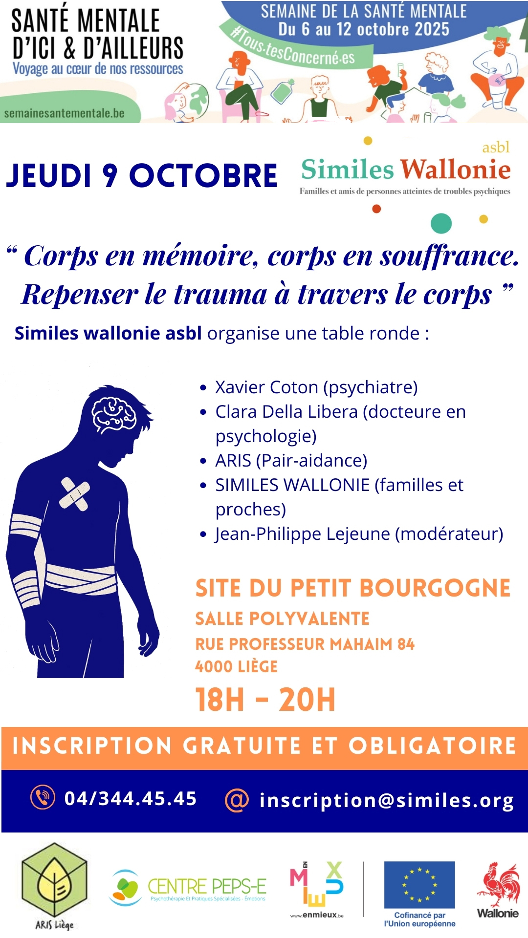Similes - ‼️J-8 ! Il est temps de s'inscrire via inscription@similes ...