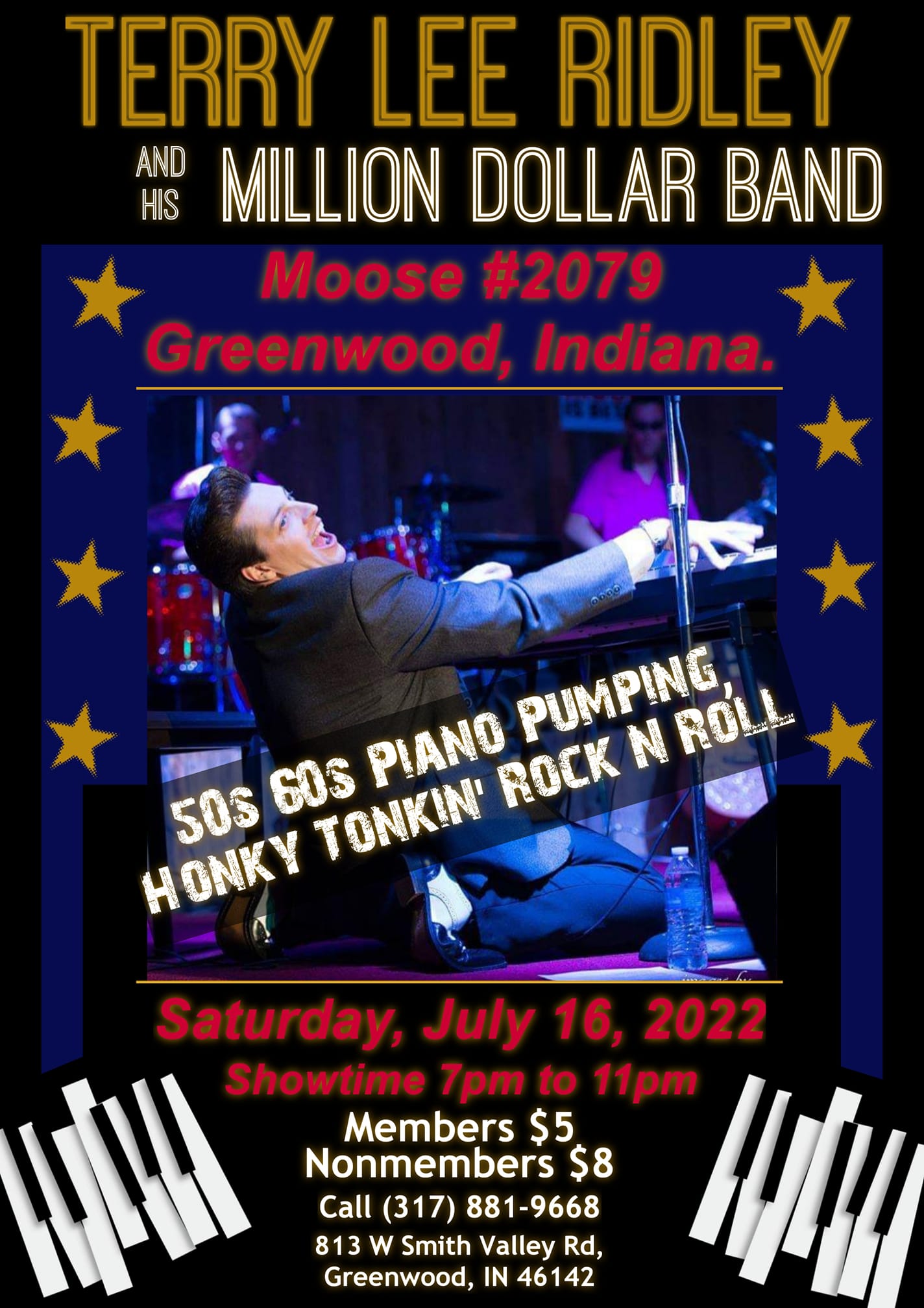 Come on out, we will be looking... - Terry Lee Ridley MUSIC