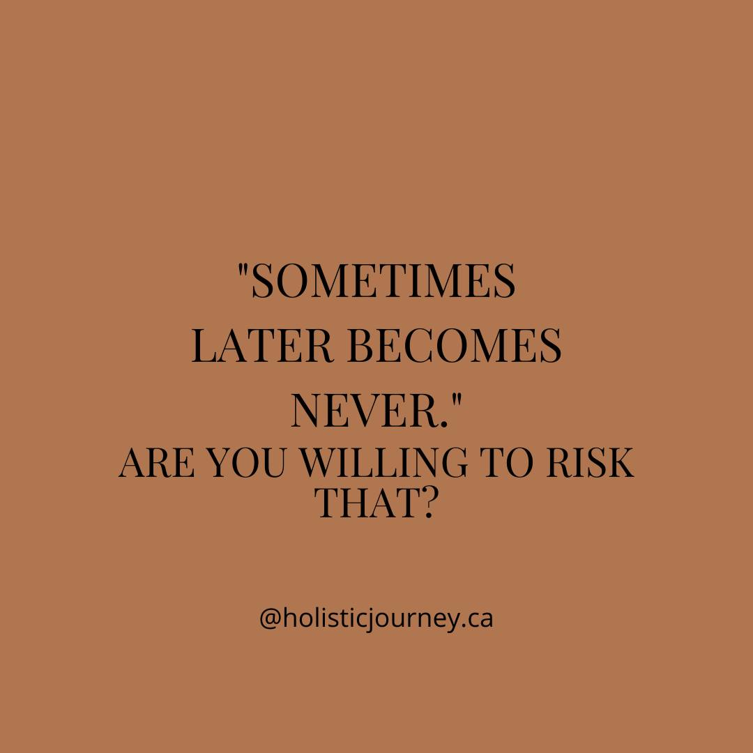 Life is short … take the risks. Bring... - Holistic Journey | Facebook