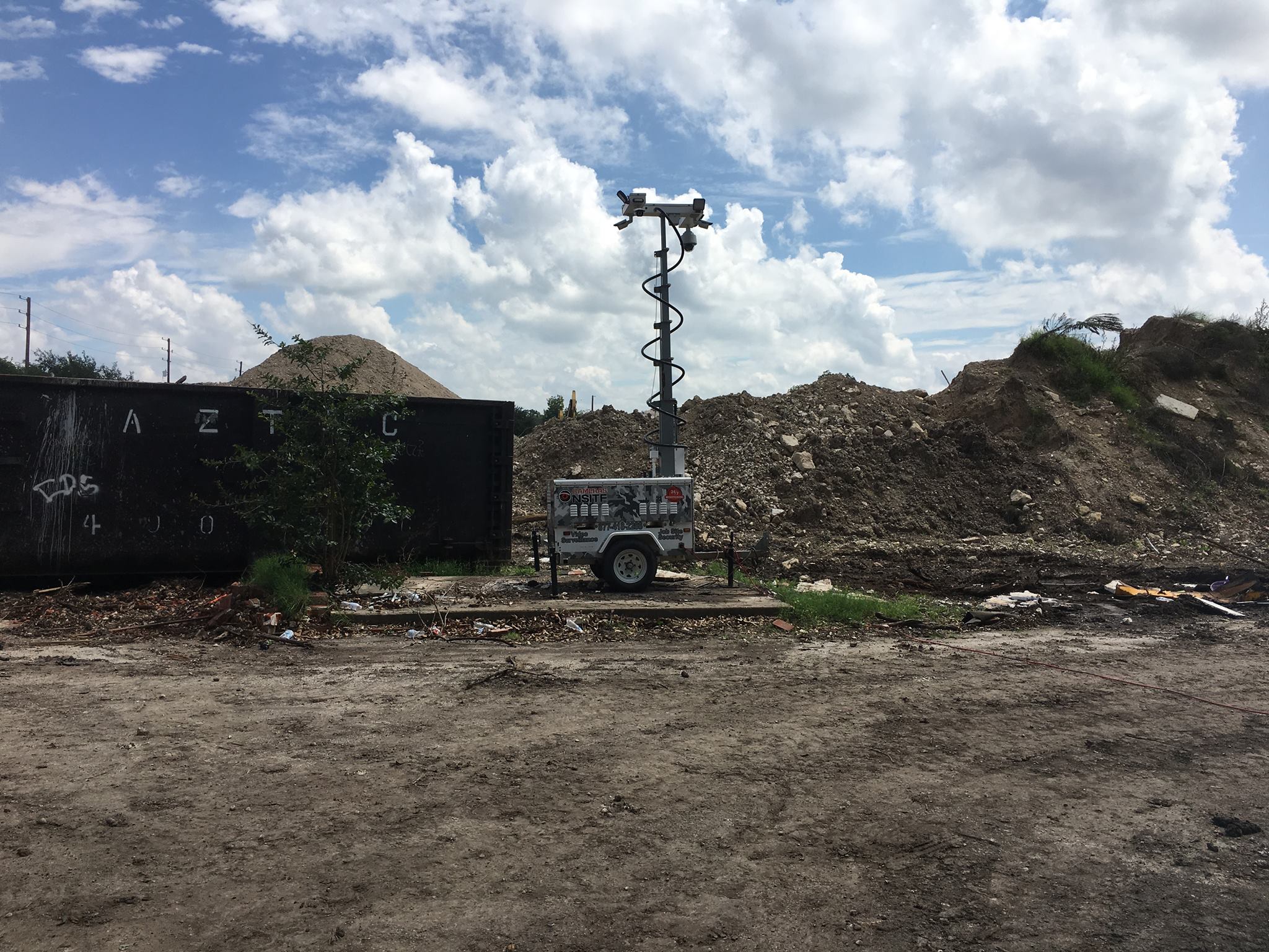Cameras onsite home