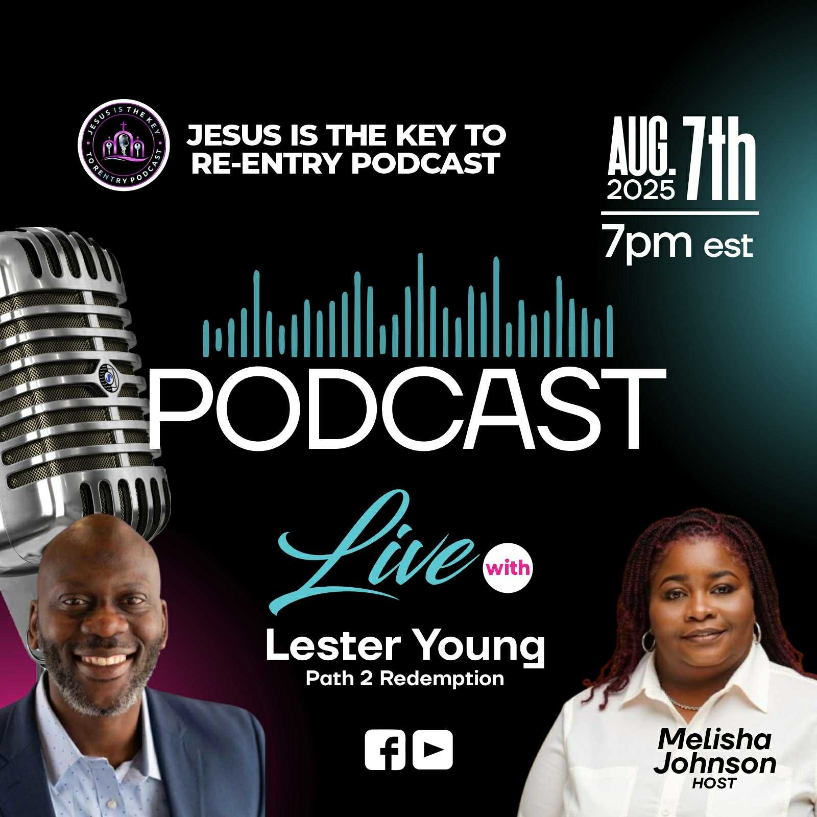 Jesus - We are honored to welcome Lester Young Jr. — Author • Speaker ...