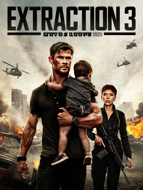 Movie - EXTRACTION 3 2025 Starring: Chris Hemsworth, Scarlett Johansson ...