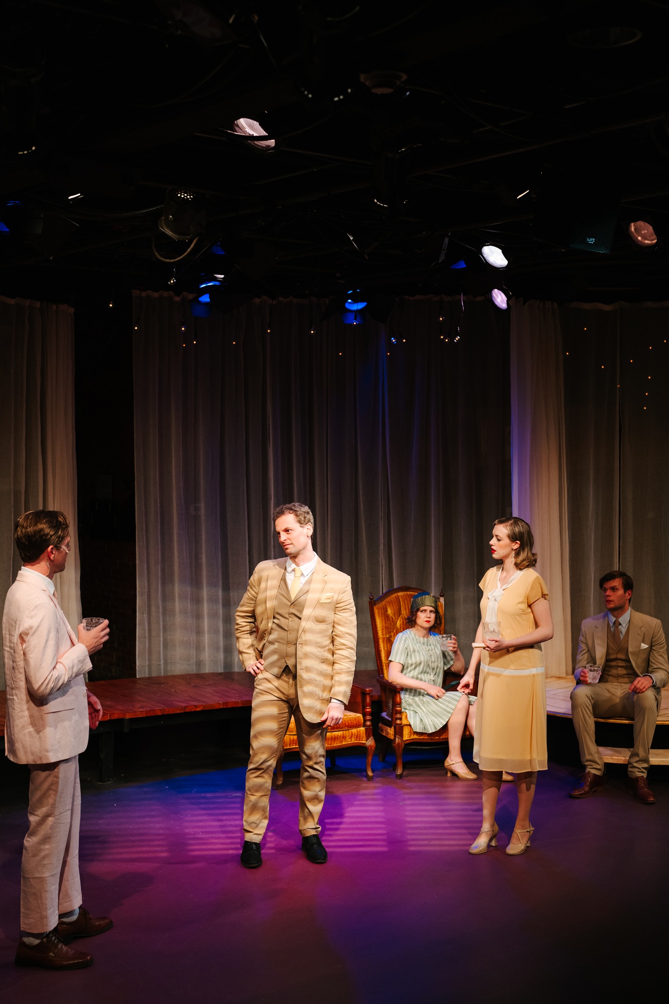 The stage lights are back on... - Marblehead Little Theatre
