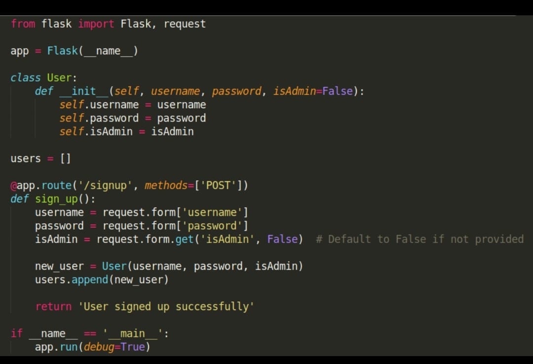 What are the vulnerabilities in this code?
