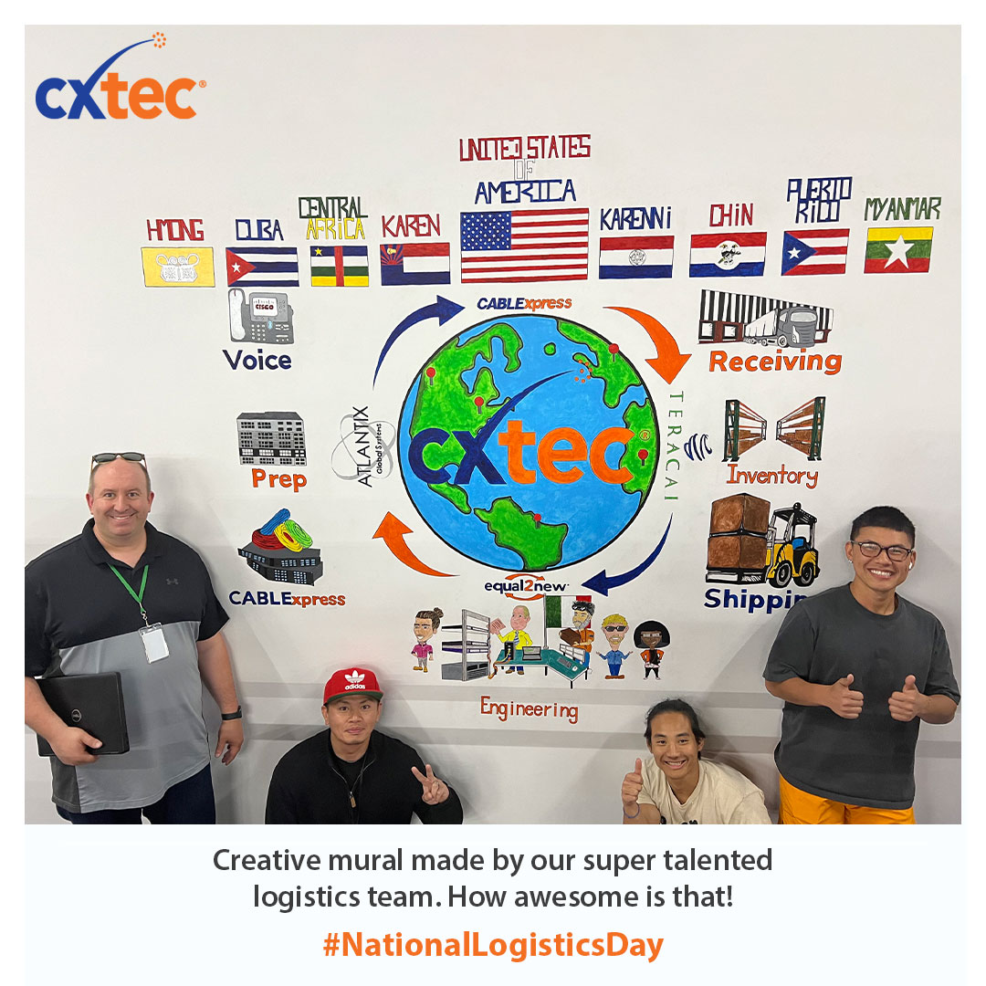 CXtec - Here's to our wonderful #logistics team of CXtec!... | Facebook