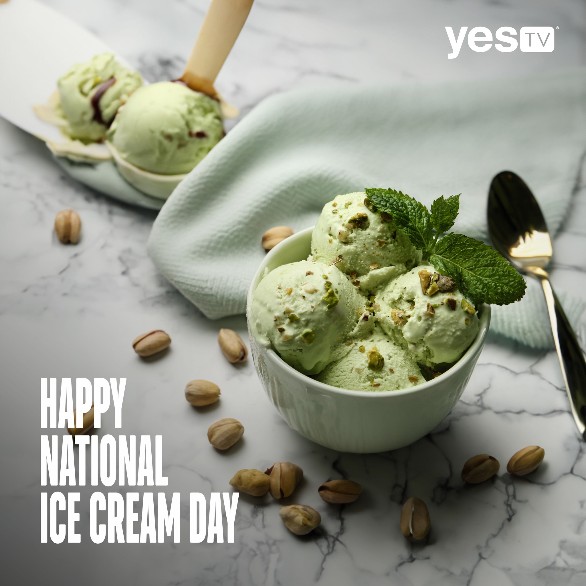 YES TV - Happy National Ice Cream Day!! 🍨 🍦 Why not make...