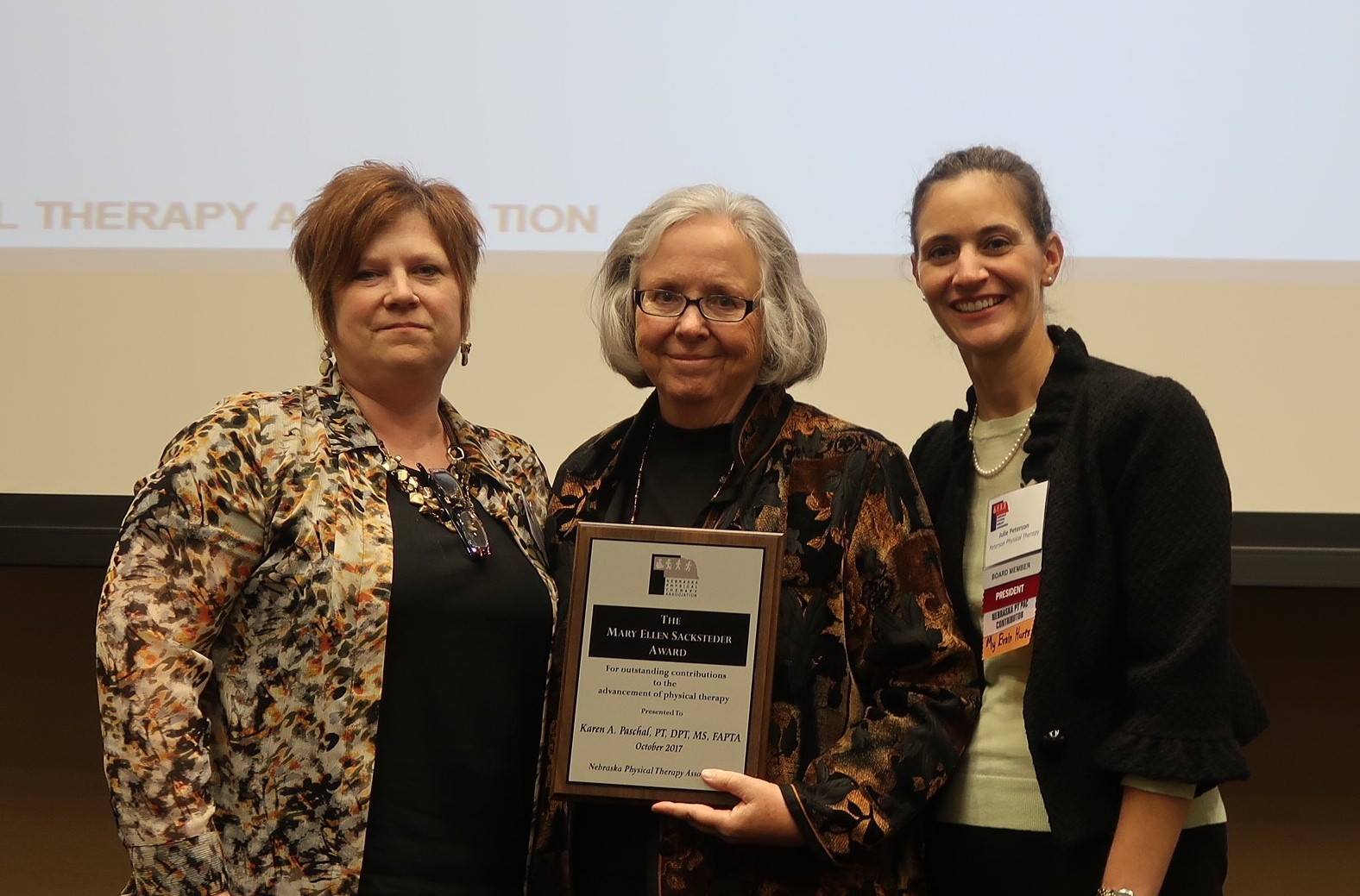 Creighton University Department of Physical Therapy - Dr. Karen Paschal ...