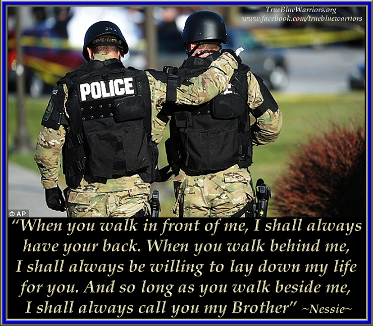 True Blue Warriors - An Officer’s Solemn Pledge To His Brothers And ...