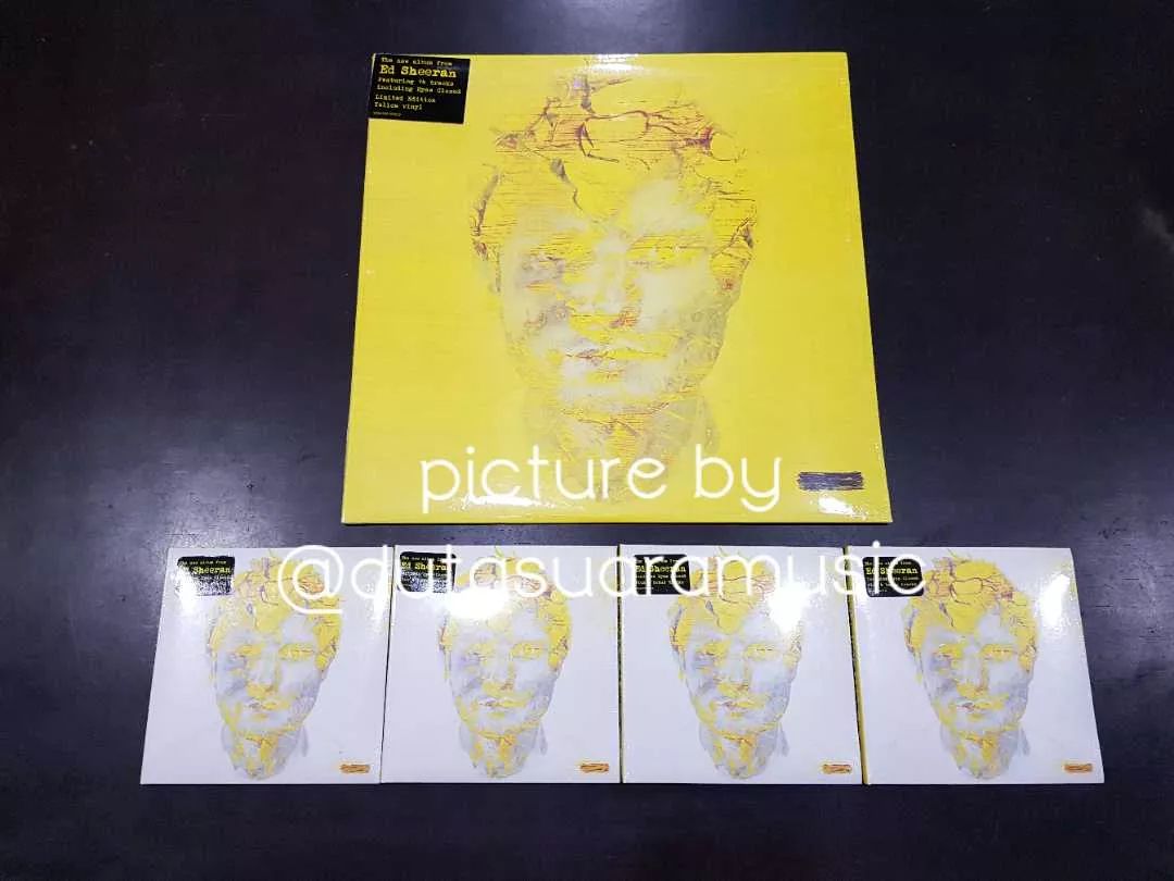 Ed Sheeran's new album Subtract (-) is here on CD, and Ed has