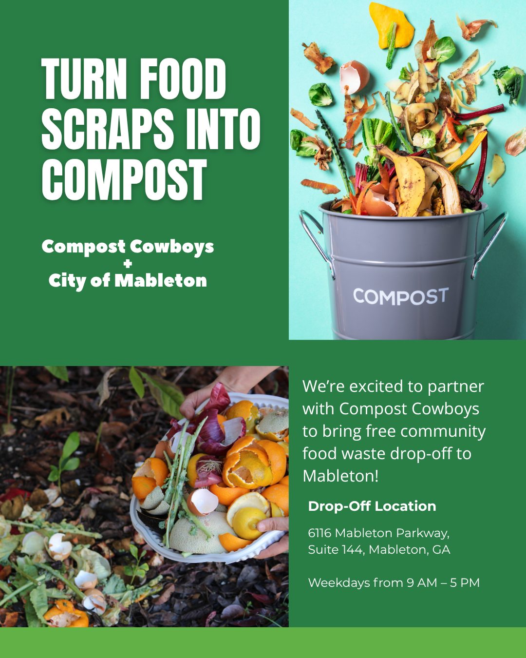 City - 🌱 Turn Food Scraps Into Soil! 🌱 🔽 Español abajo — haga clic en ...