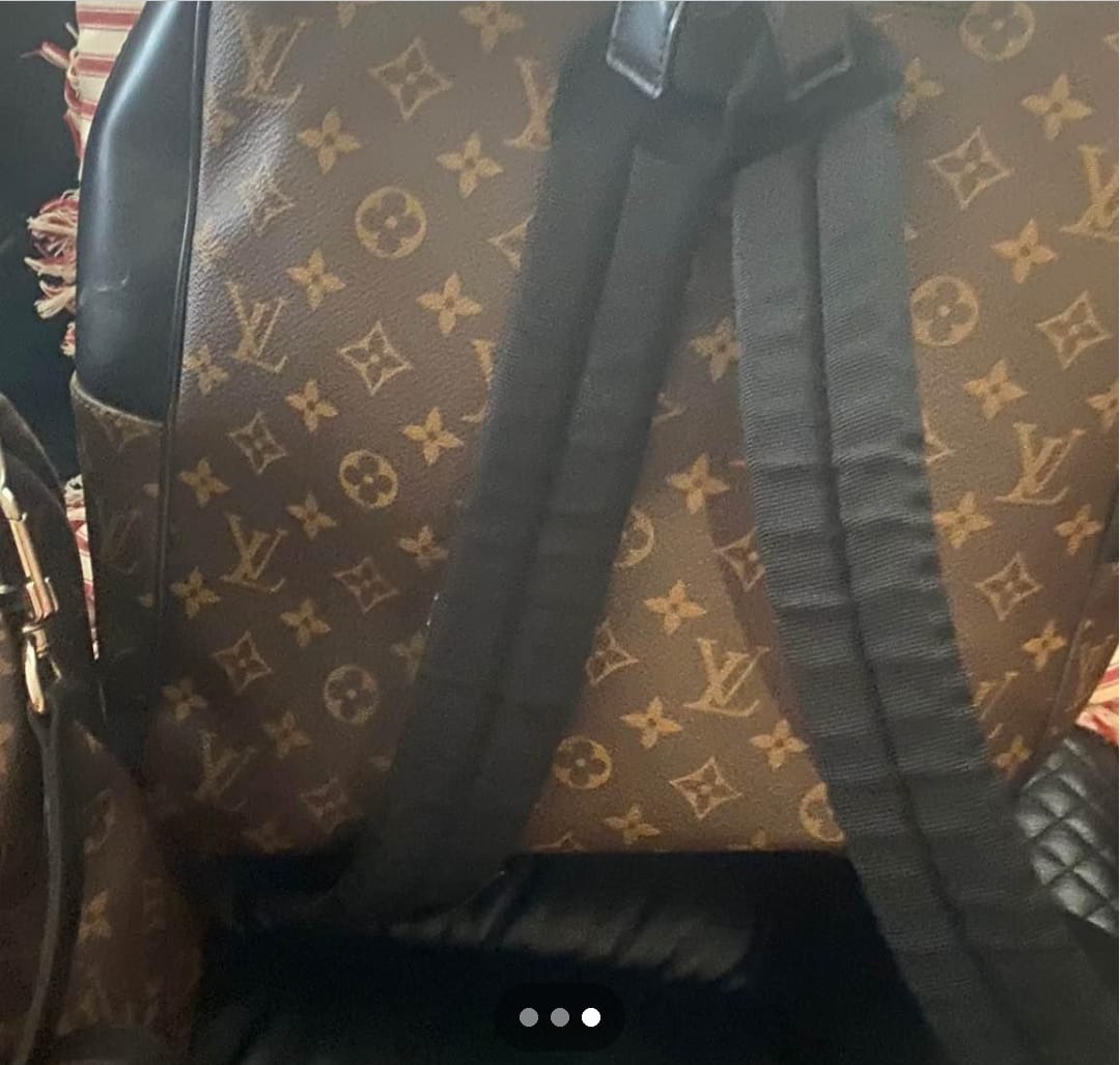 louis vuitton backpack fake monogram – bamluxurystore 6” width x 7.25” height x 3” depth x 1” handle dropCondition REAL VS FAKE Louis Vuitton