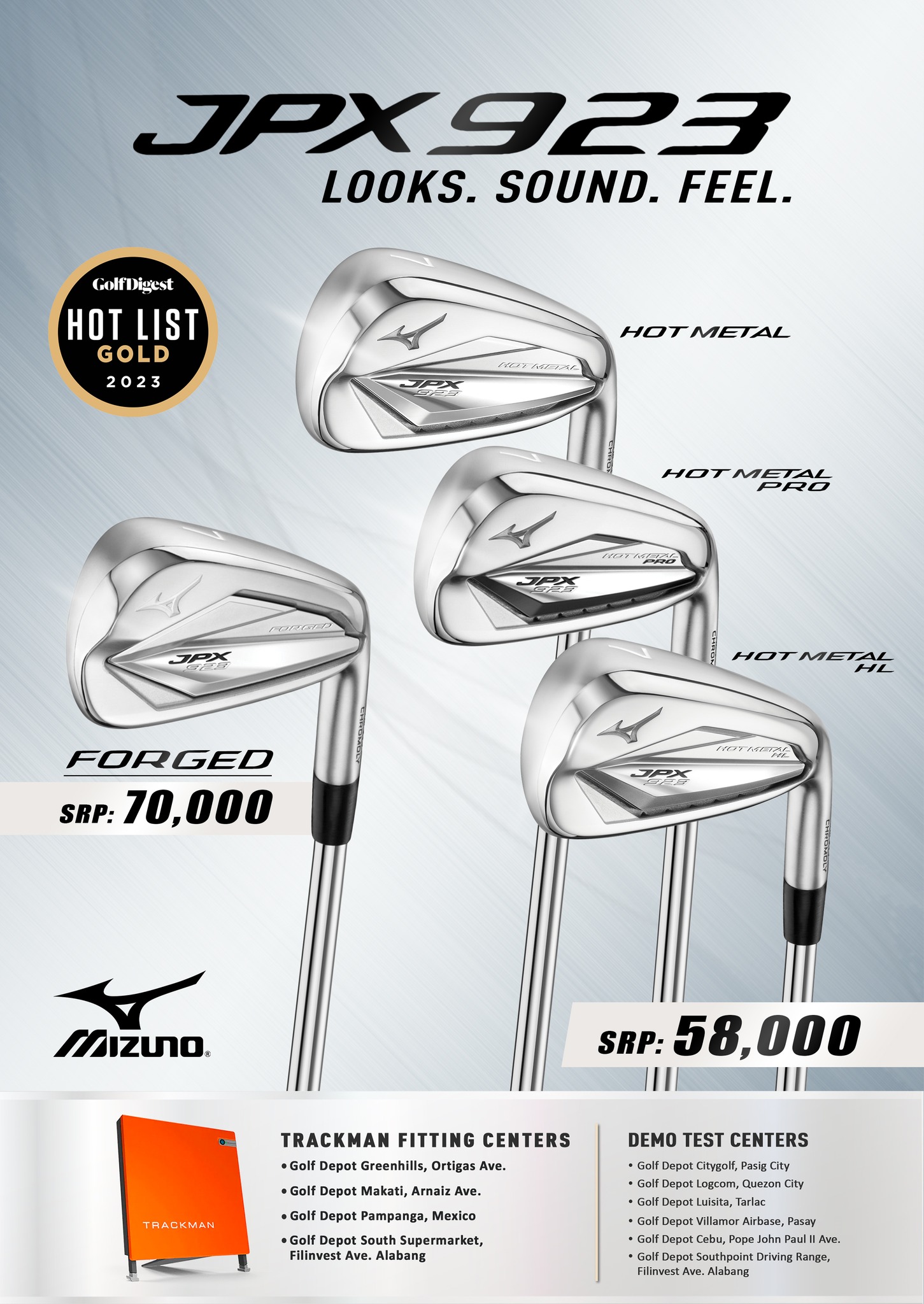 クラランス Comparing JPX 923 HM and Srixon ZX4 game improvement clubs