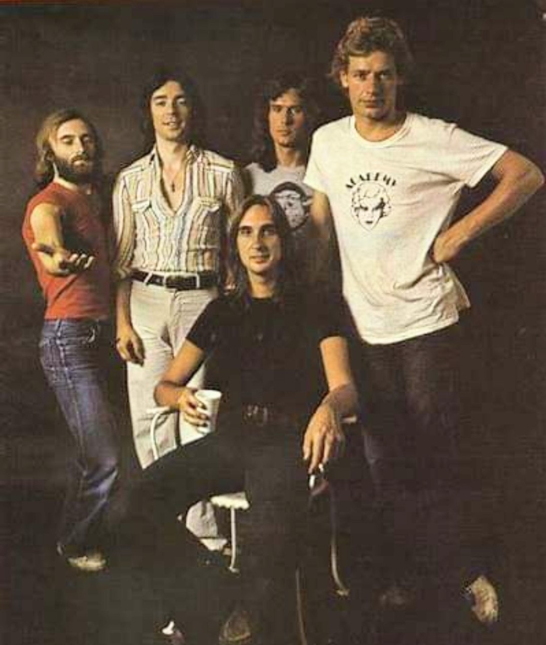 Genesis, 1976 With Phil Collins, Steve Hackett, Mike Rutherford