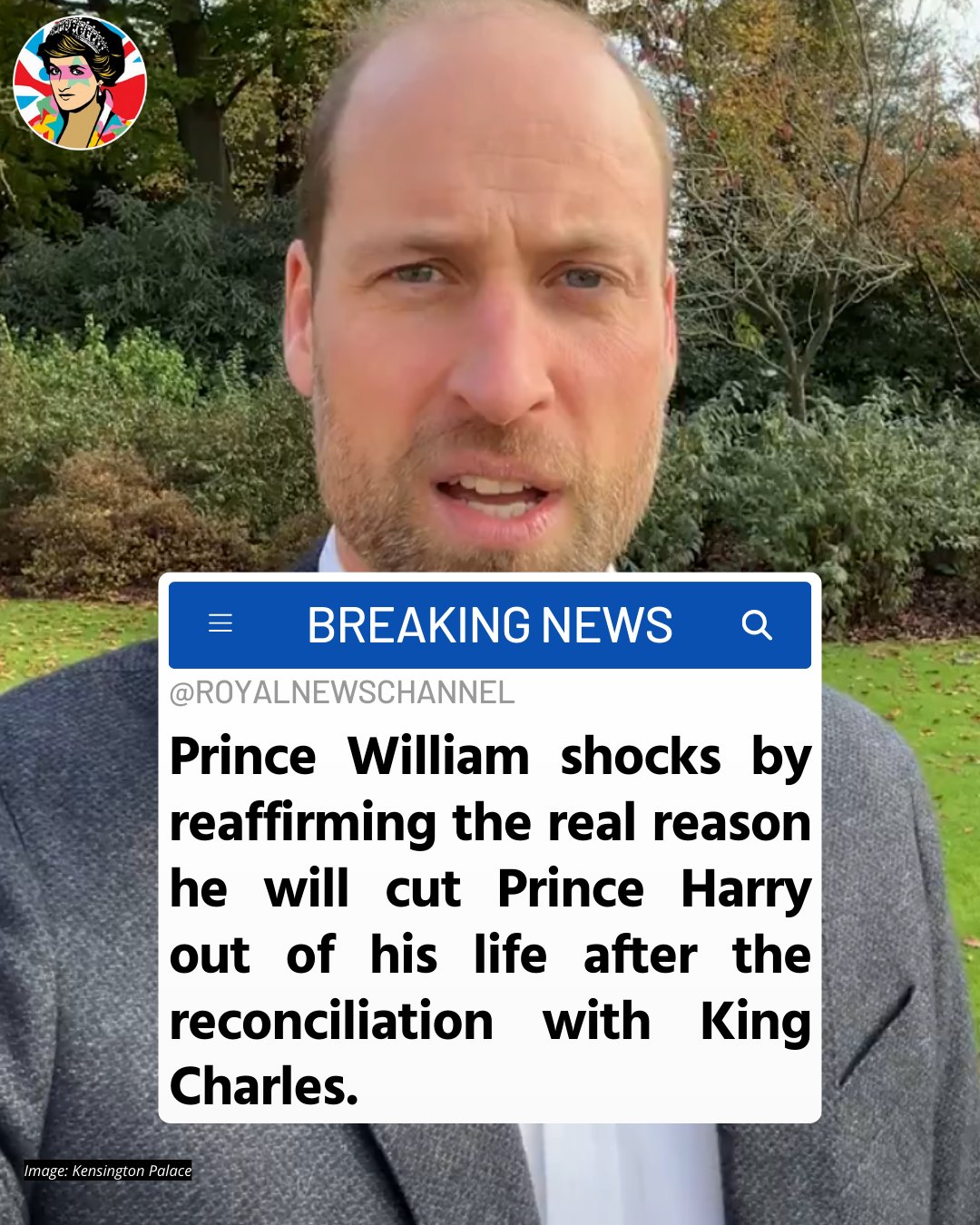 Prince William has made it clear that... - Royal News Channel | Facebook