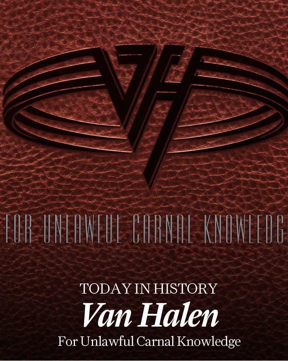 On this day in 1991 Van Halen released 'Poundcake' as the first