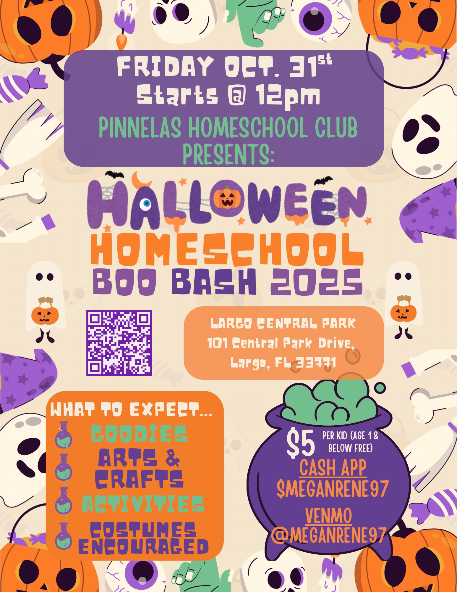Halloween Homeschool Boo Bash 2025