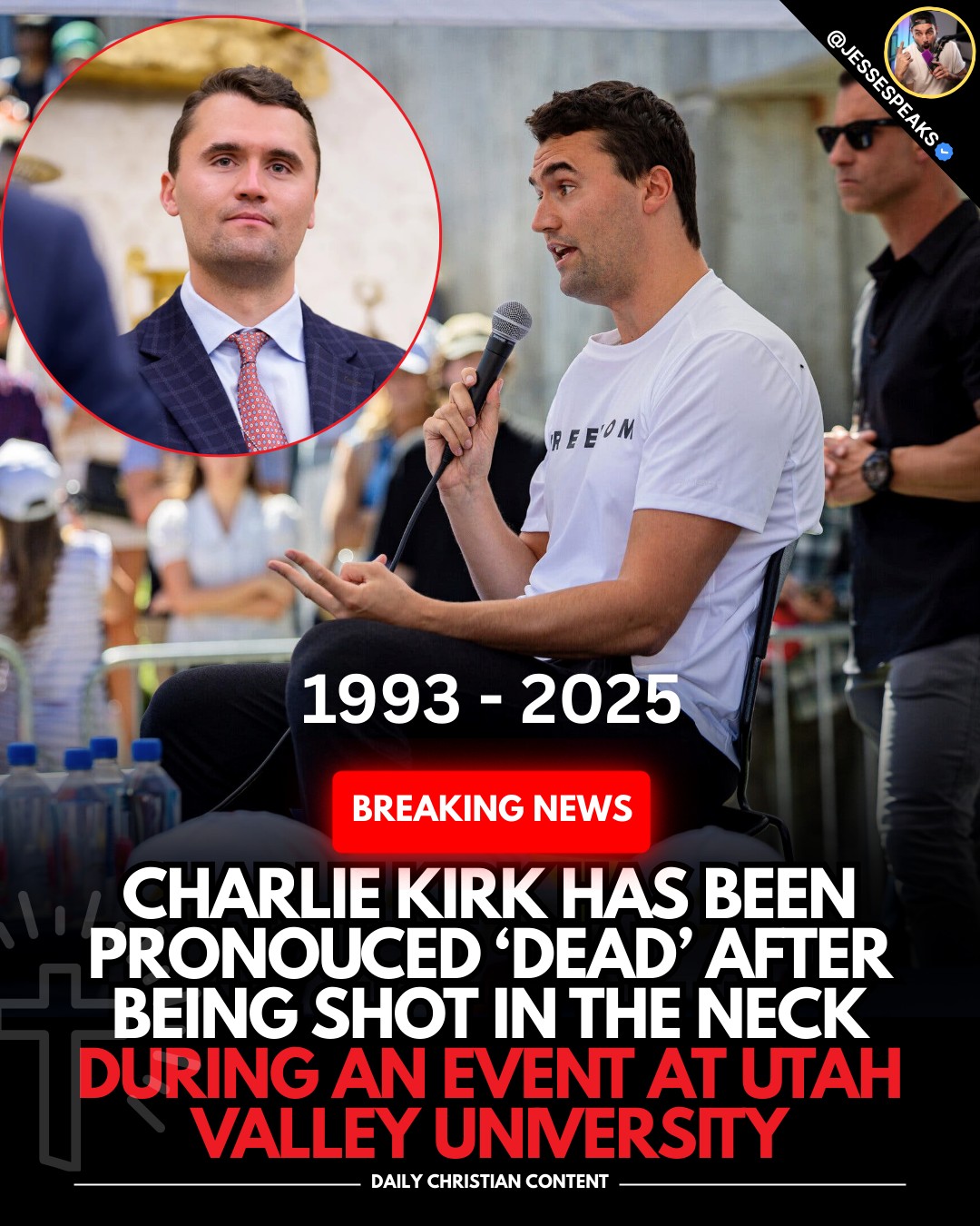 Jesse Speaks - In a tragic event circling around Charlie... | Facebook