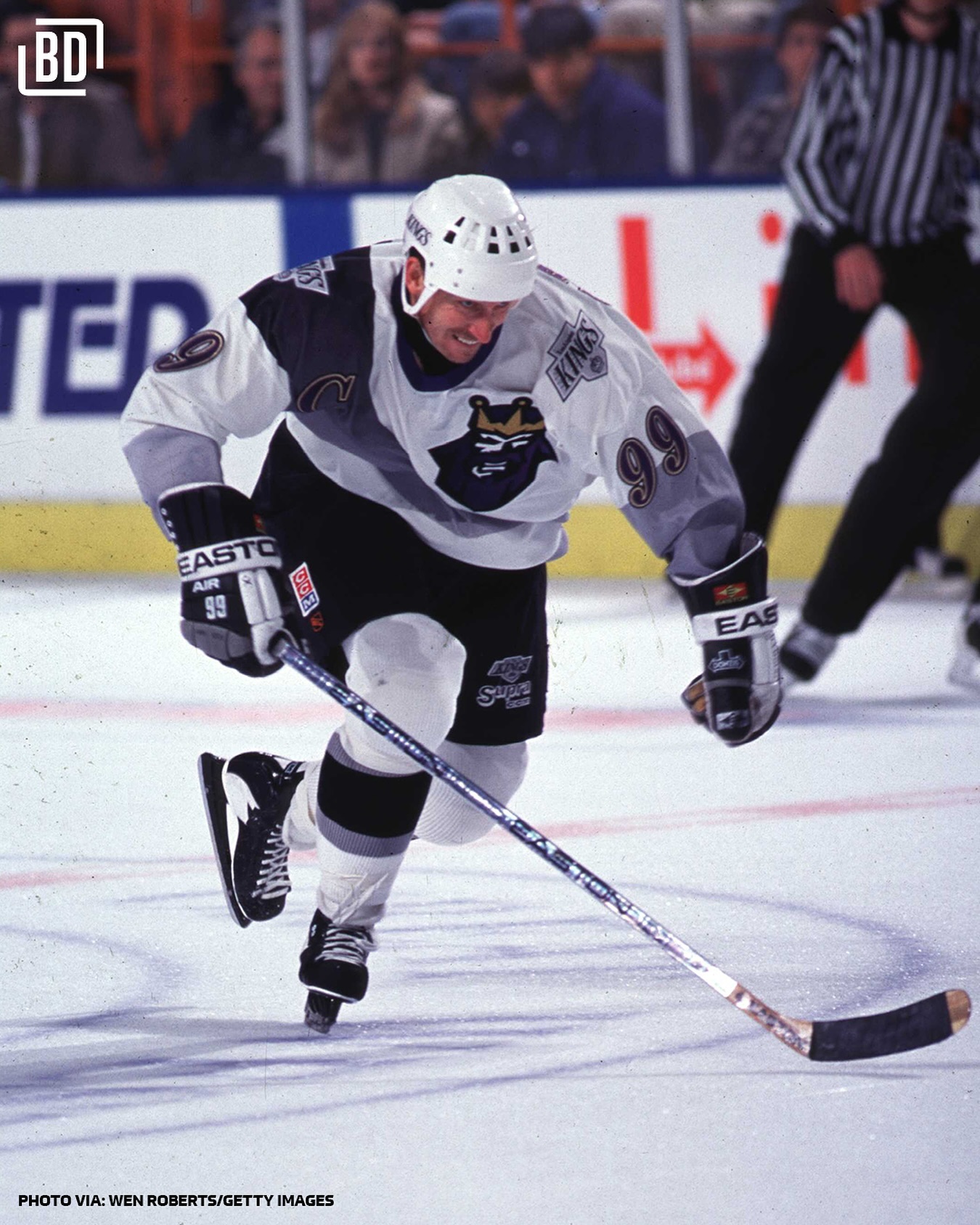 Never forget when the LA Kings debuted the “Burger King” jerseys 