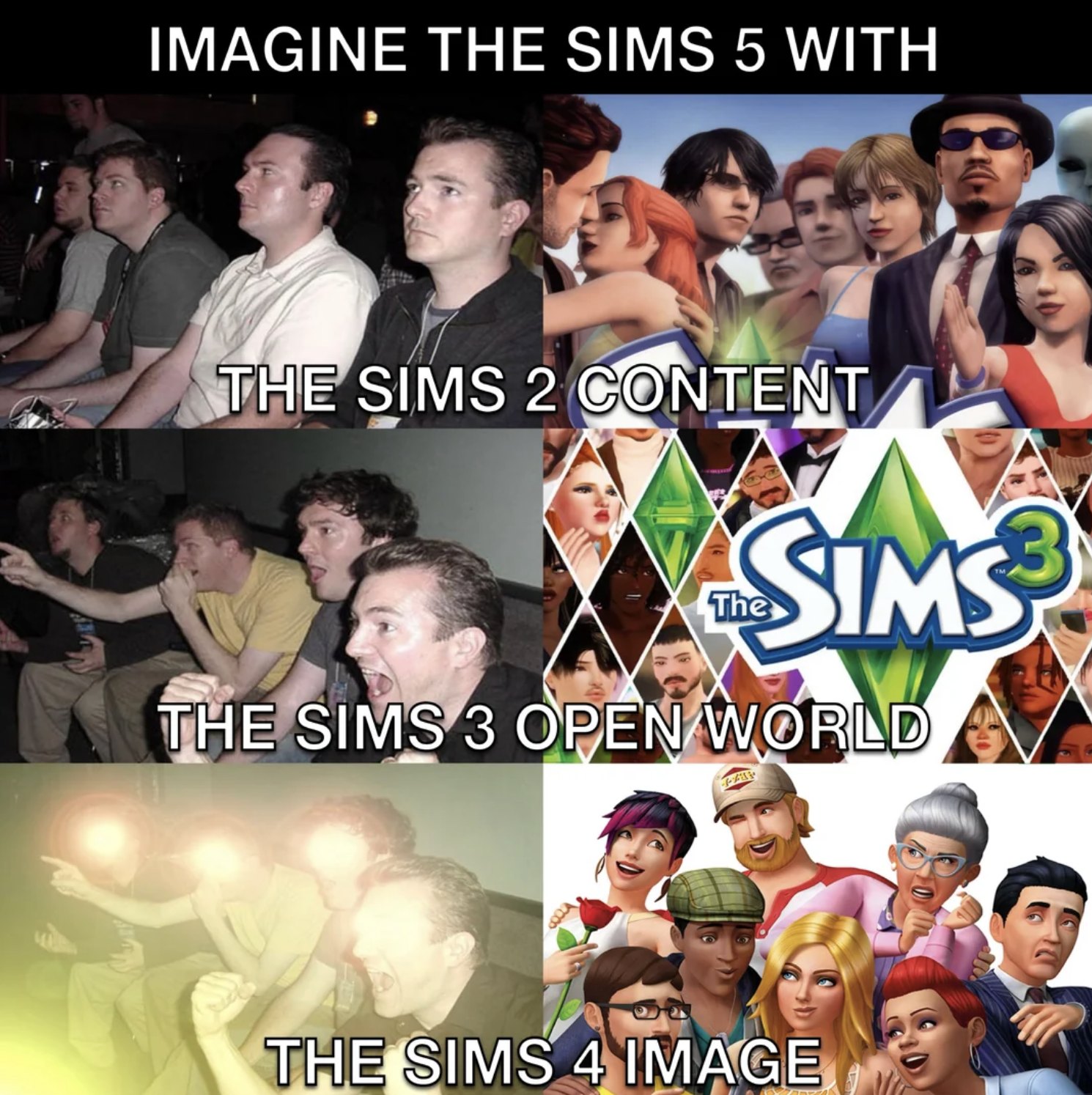 My - Too bad we will never see the Sims 5 reaction | Facebook