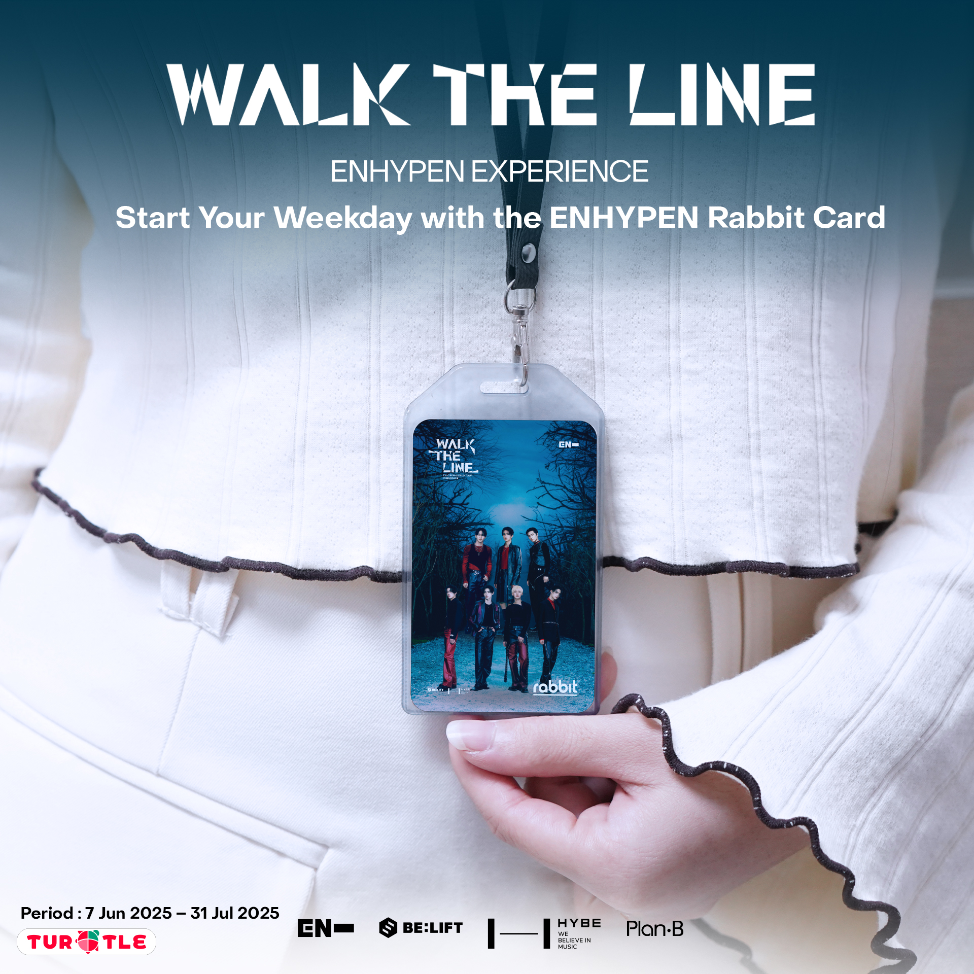 Turtle - เยียวยาหัวใจในวันจันทร์ ด้วย ENHYPEN Rabbit Card พกติดตัวไว้ ...