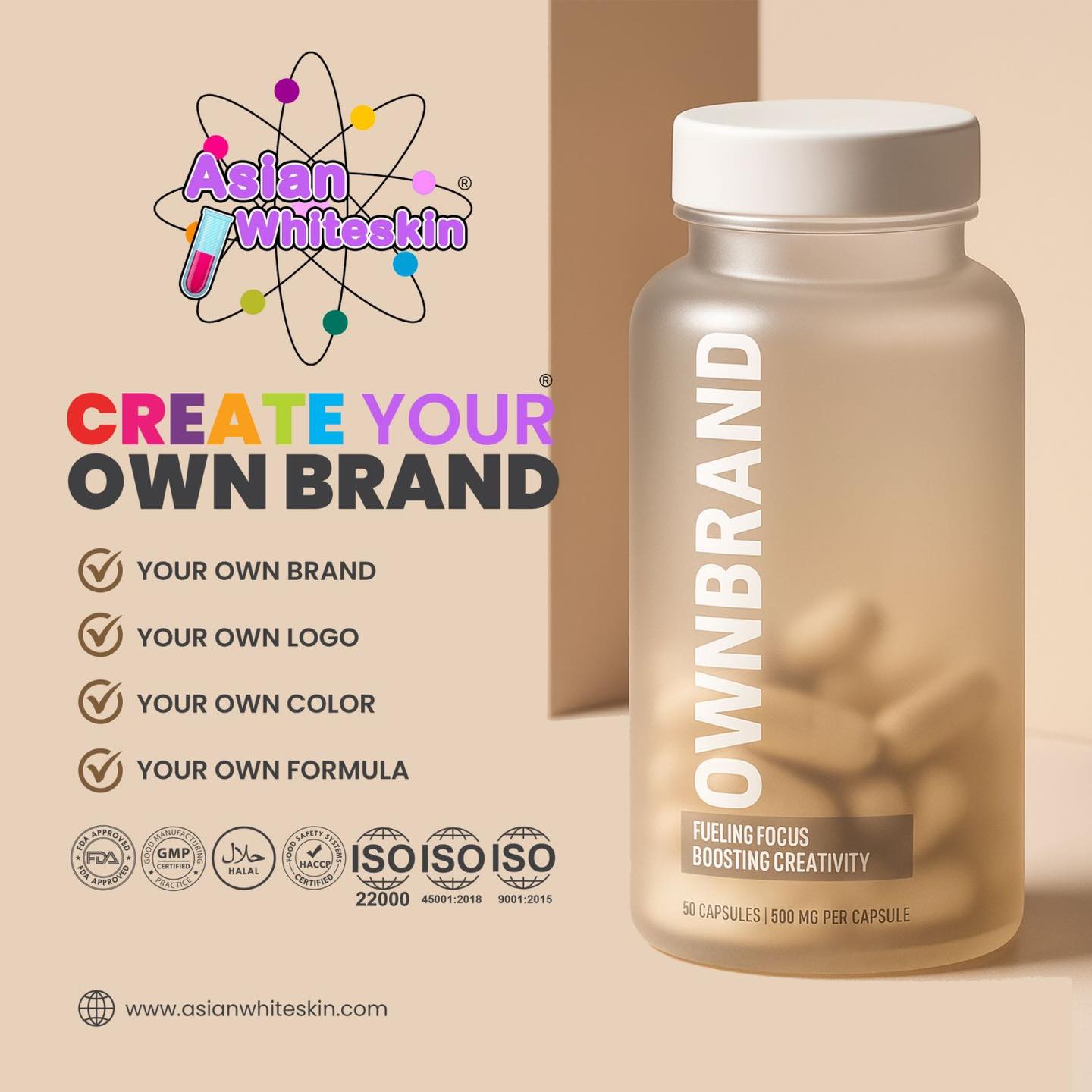 Unlock premium Glutathione products with AsianPrime Philippines Corp and Emothion, a global leader in S-Acetyl Glutathione. Together, we're empowering local brands to develop high-quality, competitive products that stand out in the market