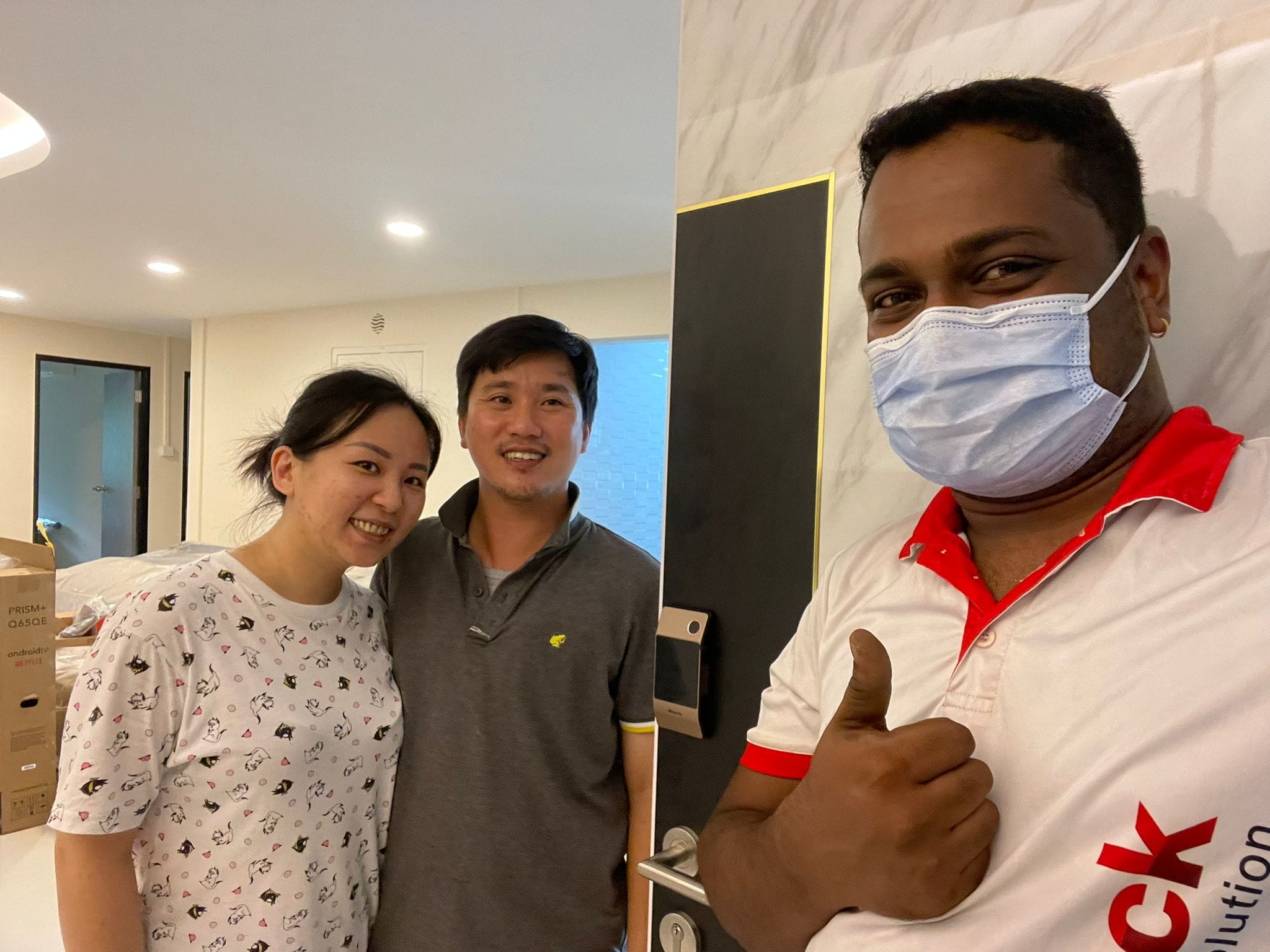 Our master installer, suba have... - My Digital Lock Pte Ltd